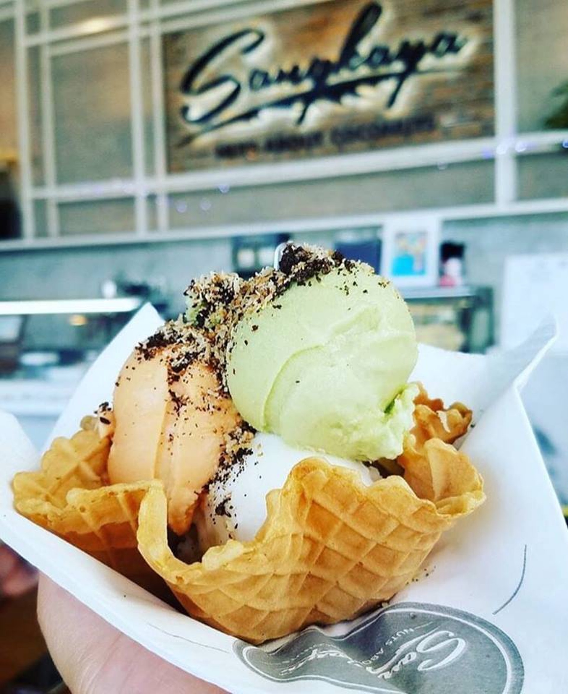 Sangkaya精緻多變的冰品(Facebook@Sangkaya) Sangkaya精緻多變的冰品(Facebook@Sangkaya)