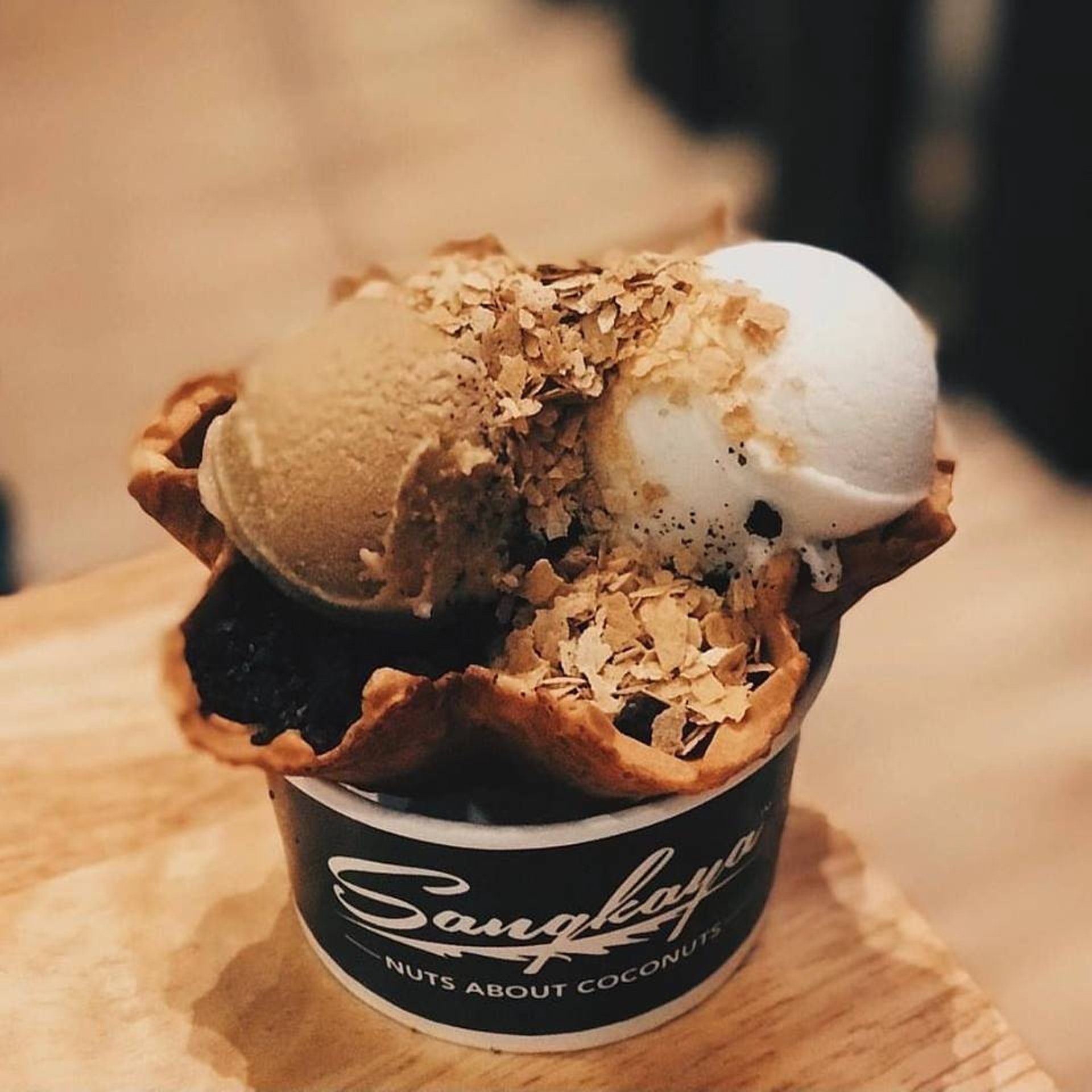 Sangkaya精緻多變的冰品(Facebook@Sangkaya) Sangkaya精緻多變的冰品(Facebook@Sangkaya)