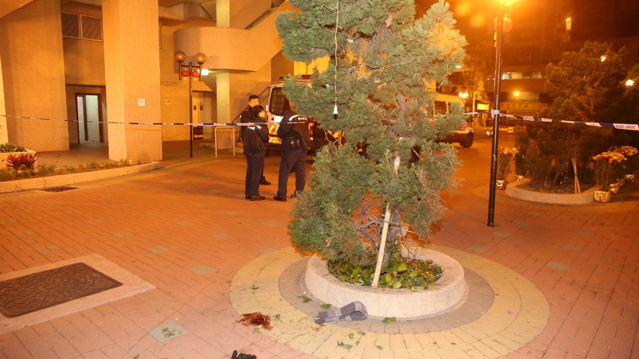 老翁由荃灣屋苑天橋通道墮下 送院搶救後不治 老翁由荃灣屋苑天橋通道墮下 送院搶救後不治