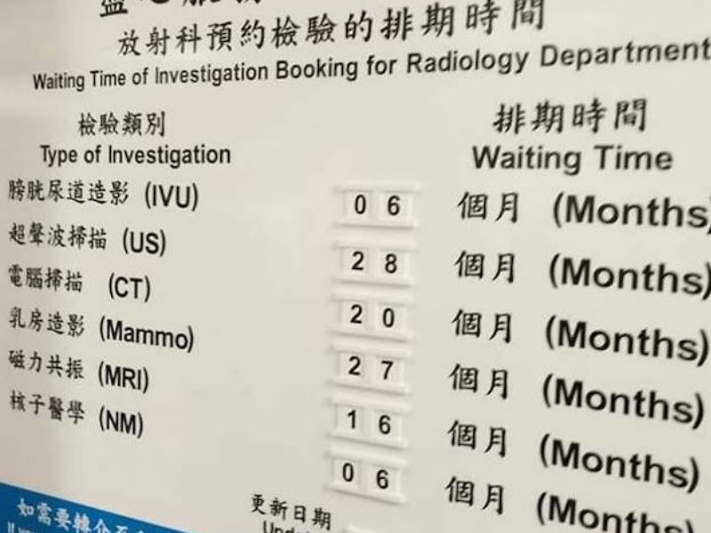 北區醫院照超聲波竟要排28個月台灣網民震驚更驚嚇的在後頭…