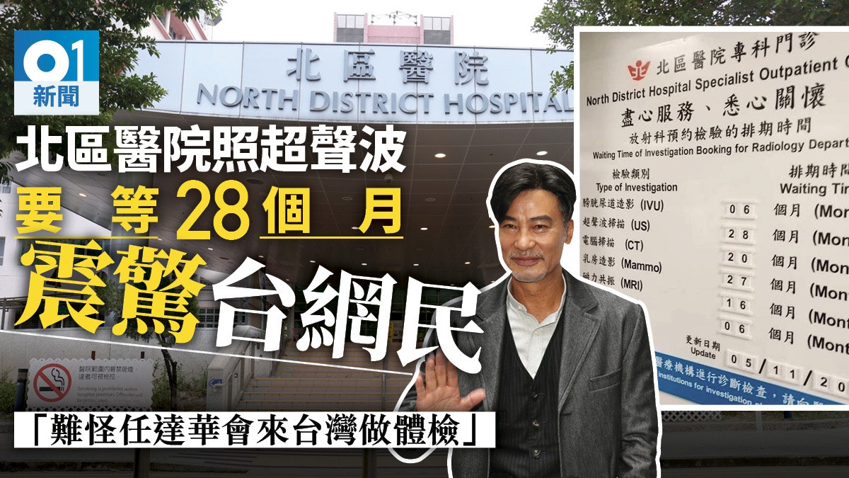 北區醫院照超聲波竟要排28個月台灣網民震驚更驚嚇的在後頭…