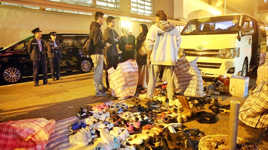 【欺凌小販】陀地聲稱追「欠薪」搗攤檔 反黑組24小時後拘一男