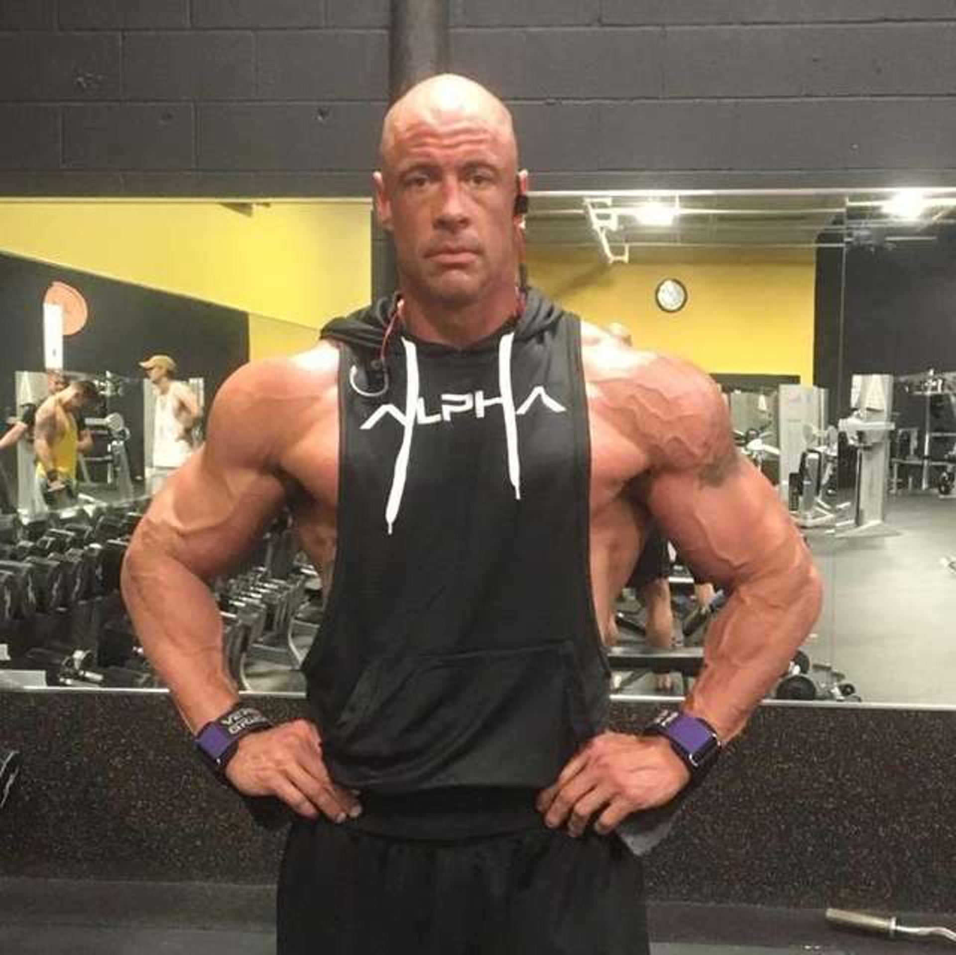 Bobby Humphreys是一名魁梧的肌肉男。(Facebook@Bobby Humphreys) Bobby Humphreys是一名魁梧的肌肉男。(Facebook@Bobby Humphreys)