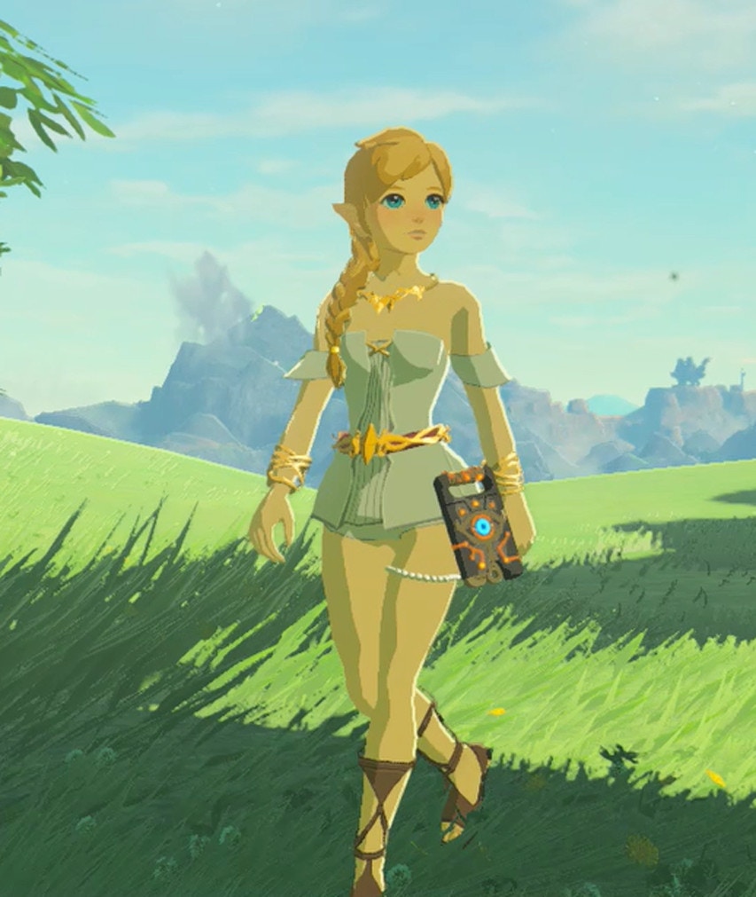 Switch 薩爾達Zelda 女版林克Linkle Mod