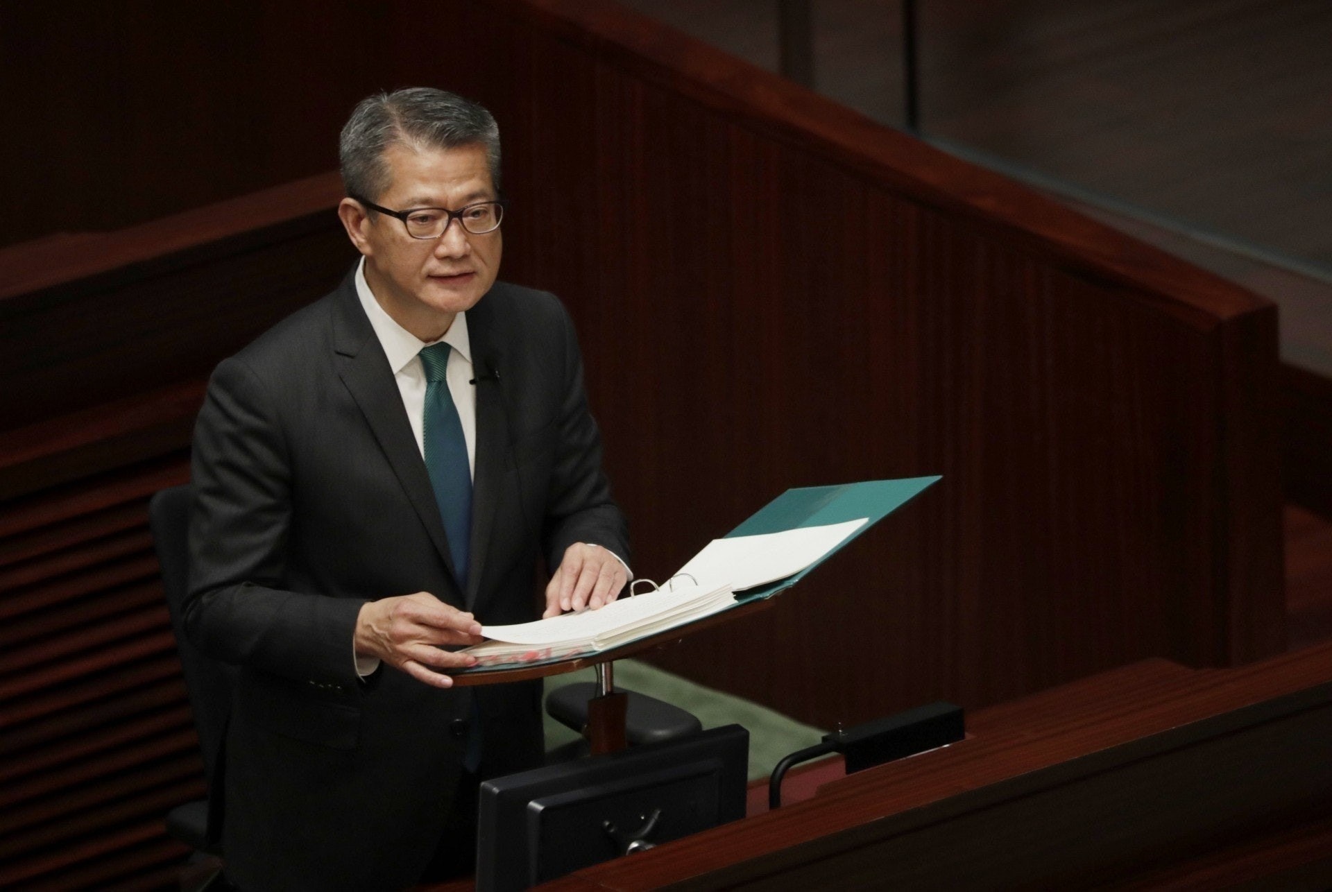 財政司司長陳茂波表示,計劃向創科基金注資20億元推行「再工業化資助計劃」。﹙資料圖片﹚ 財政司司長陳茂波表示,計劃向創科基金注資20億元推行「再工業化資助計劃」。﹙資料圖片﹚