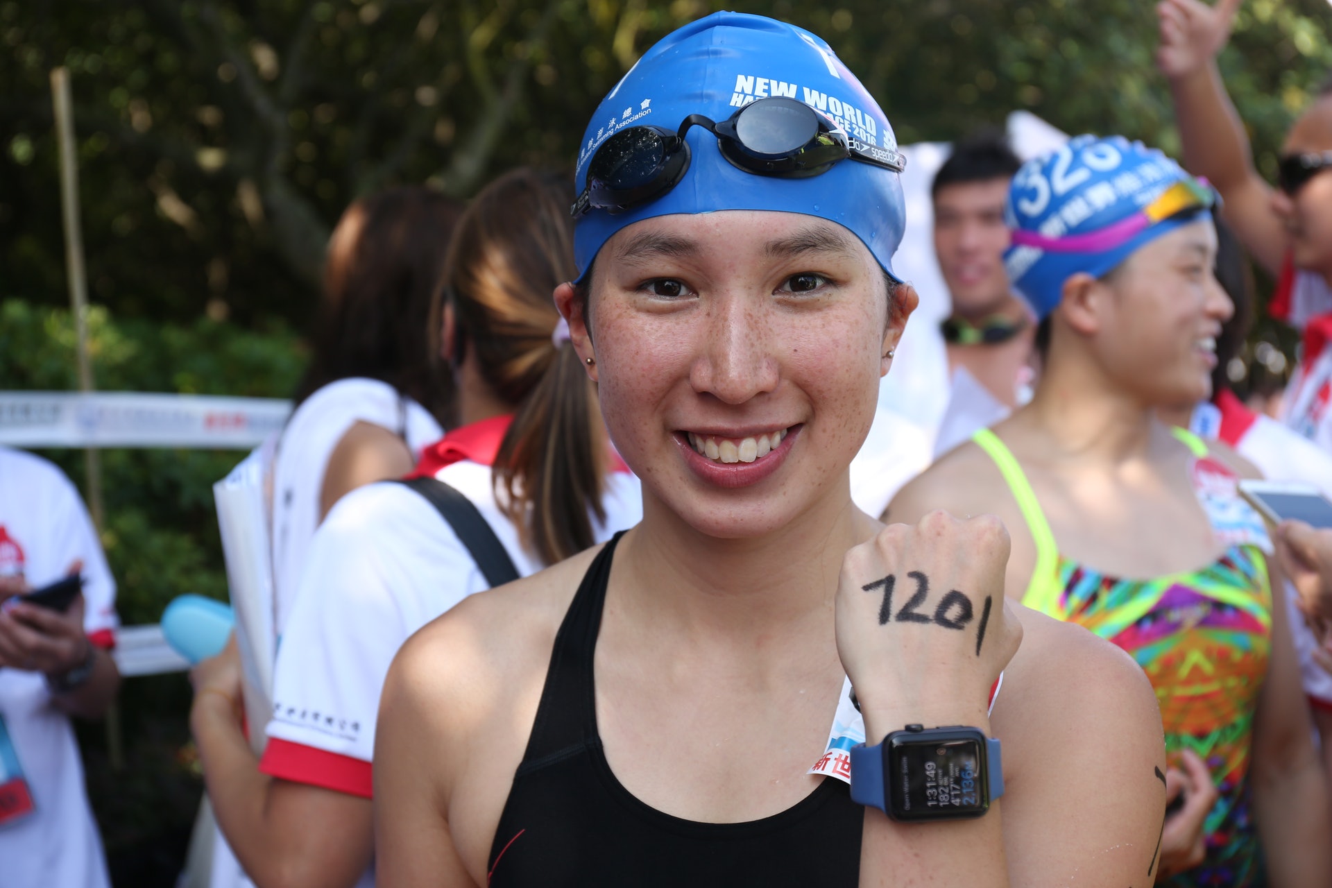 有片 渡海泳實測apple Watch 2 香港女子泳手劉彥恩首試智能手錶訓練 香港01 數碼生活