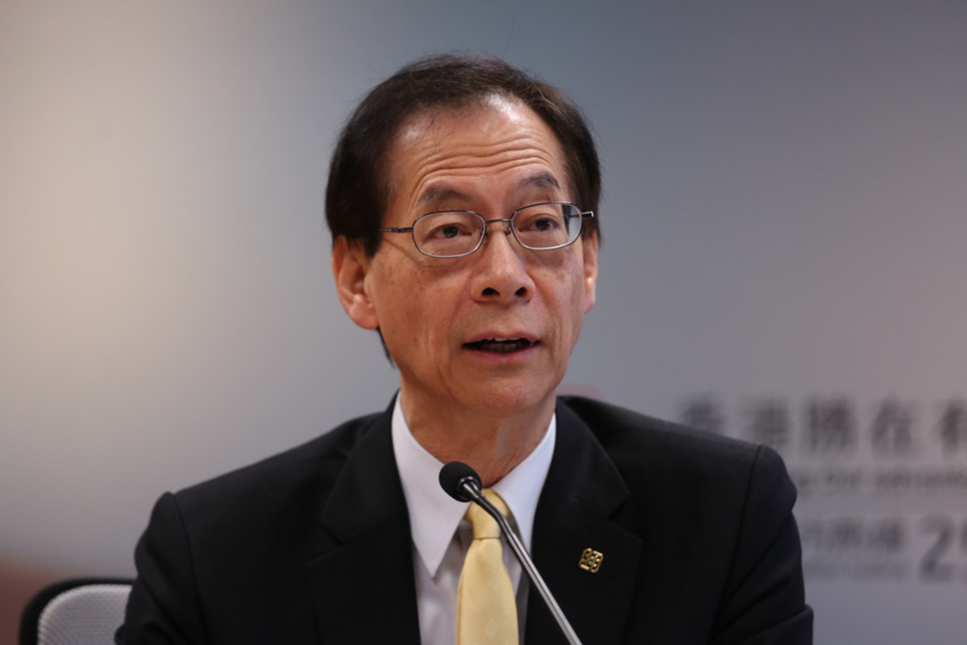 剛離任的理大前校長唐偉章今日稱對裁決「毫無疑問」。(資料圖片) 剛離任的理大前校長唐偉章今日稱對裁決「毫無疑問」。(資料圖片)