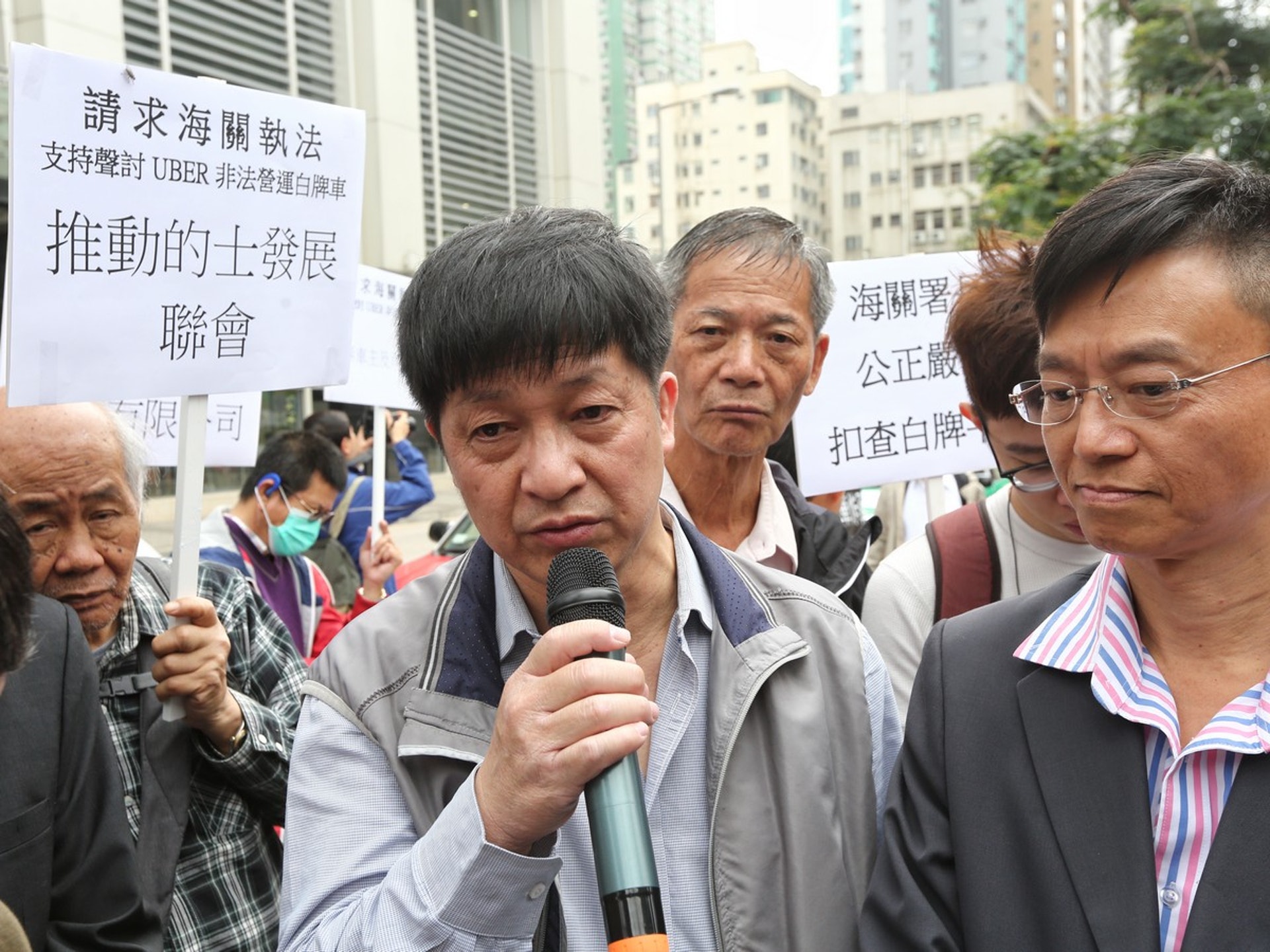 香港無綫電的士聯會黃羽庭。(資料圖片/羅君豪攝) 香港無綫電的士聯會黃羽庭。(資料圖片/羅君豪攝)