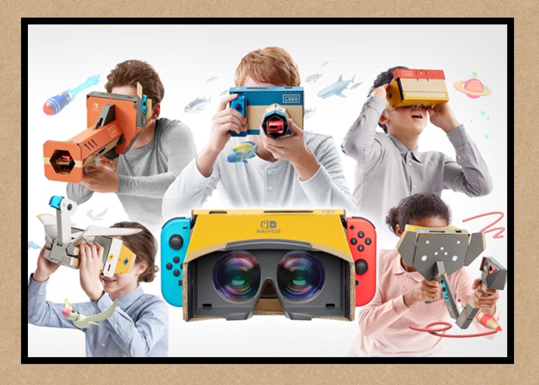 Nintendo Labo 大玩VR！Switch 6款新創意紙皮