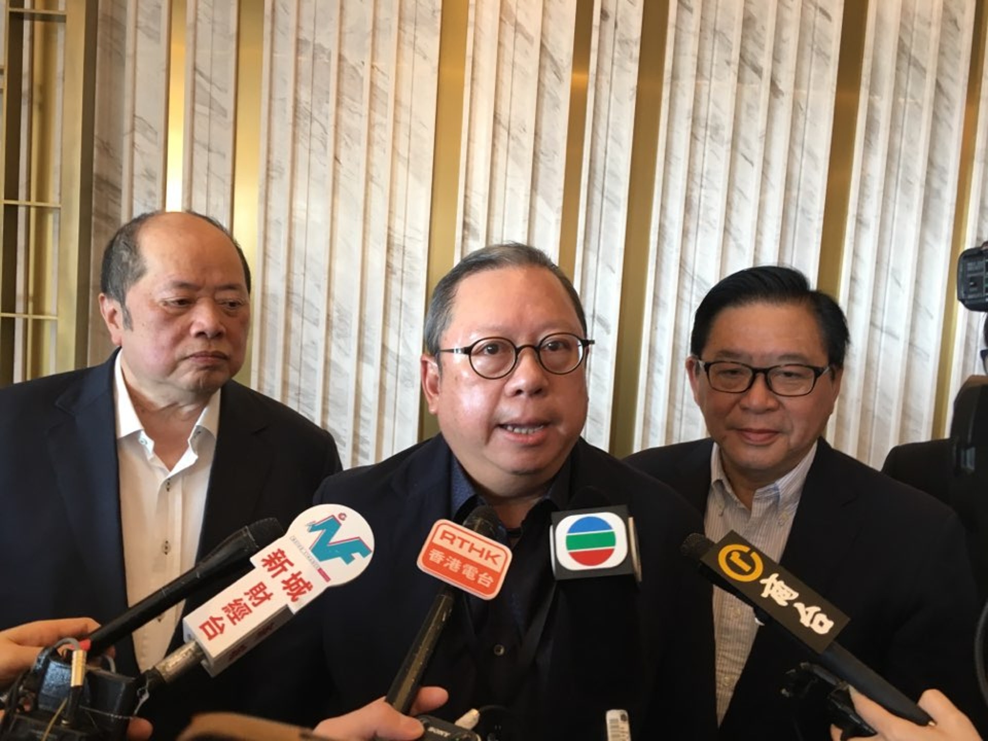 林建岳表示,商界關注修例會影響香港的營商環境,認為可將商業上的行政失誤等問題從修例剔除。( 彭毅詩攝) 林建岳表示,商界關注修例會影響香港的營商環境,認為可將商業上的行政失誤等問題從修例剔除。( 彭毅詩攝)