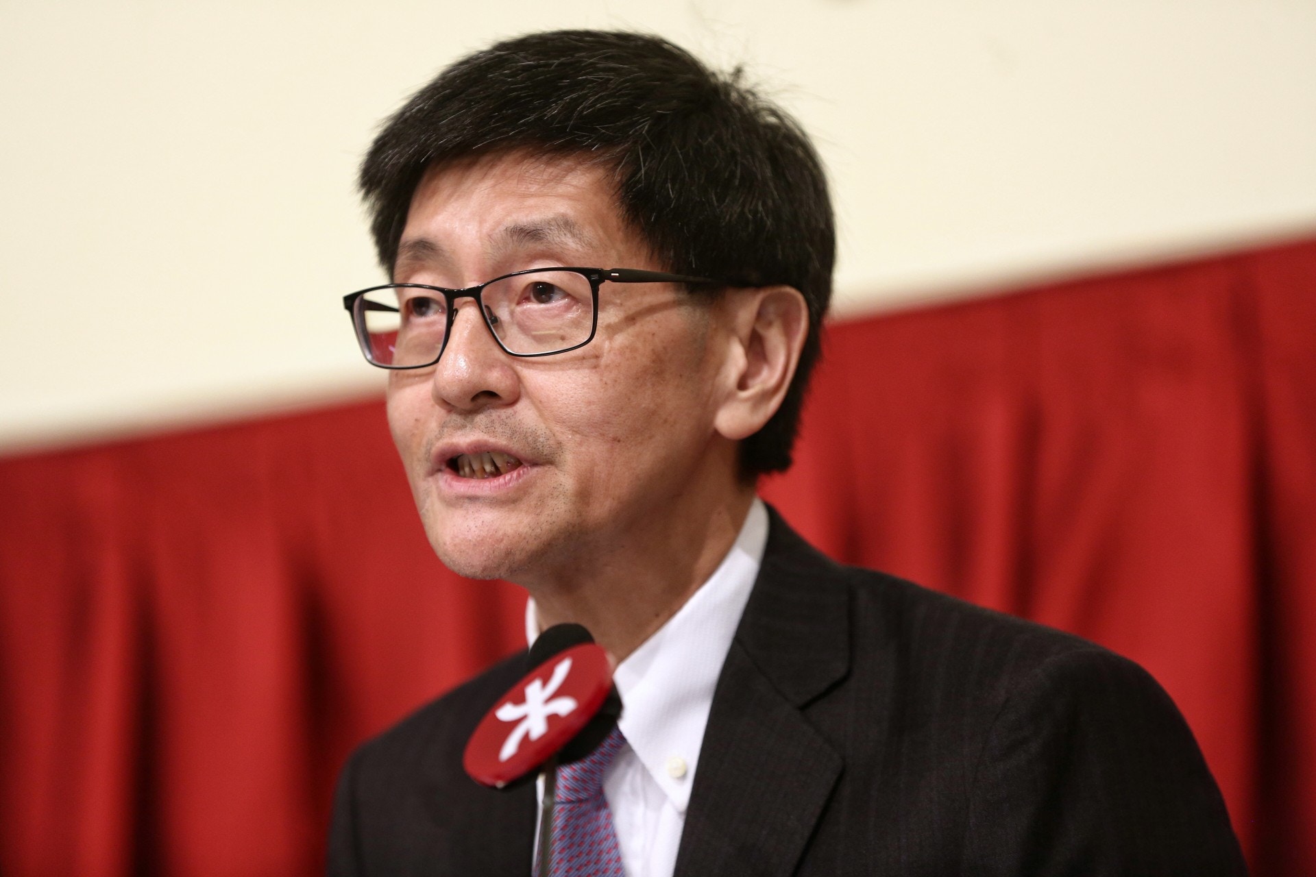 梁國權表示，港鐵今年會對沙中線造價作進一步評估和重新確認。(羅君豪攝)