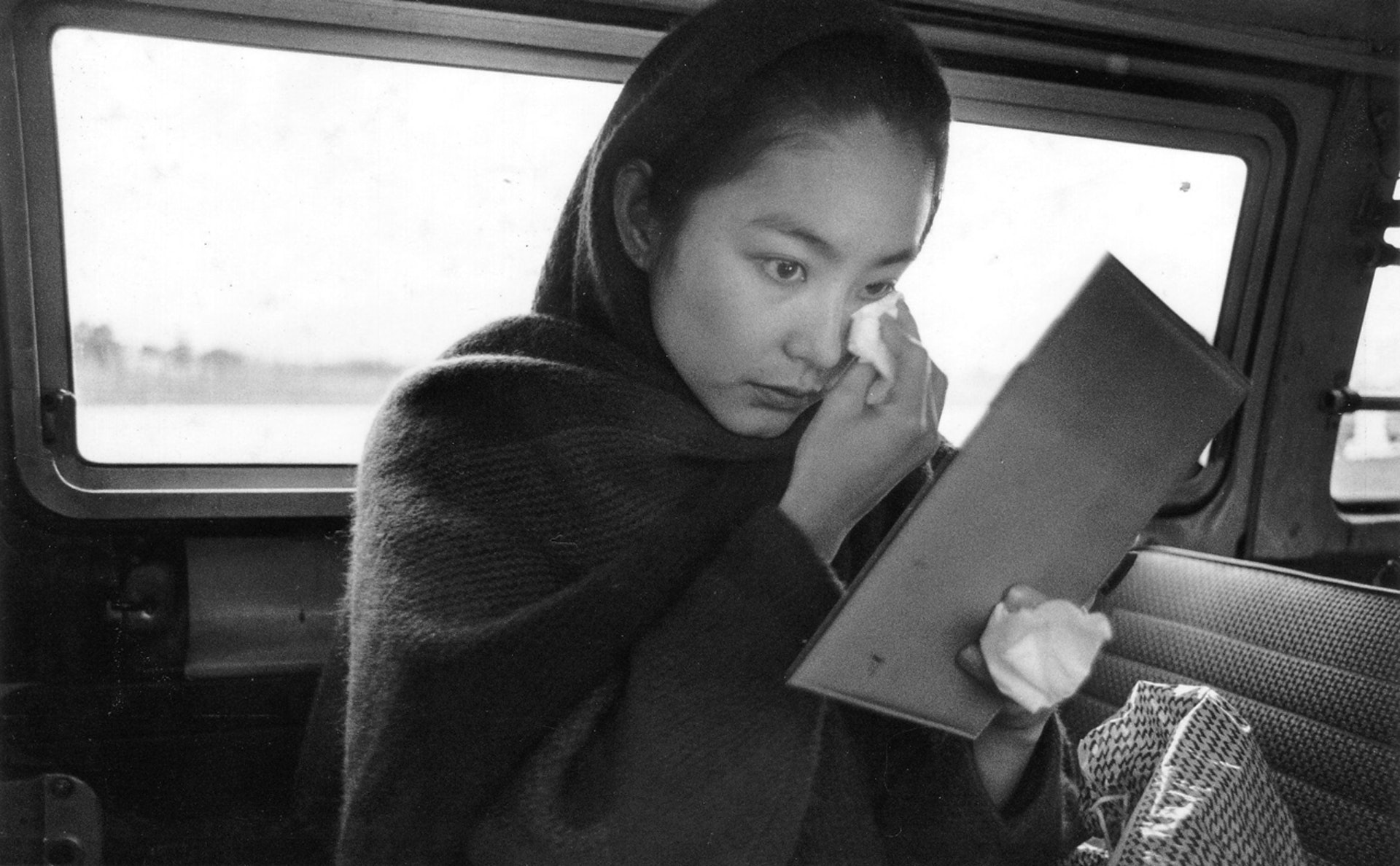 林青霞，演員，攝於1981年。©盧玉瑩