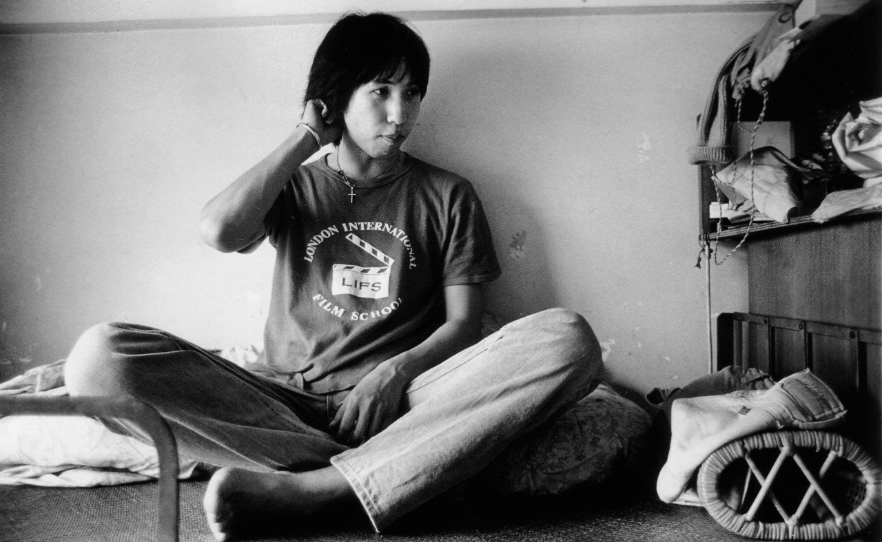 張堅庭，編劇、導演、演員，攝於1981年。©盧玉瑩