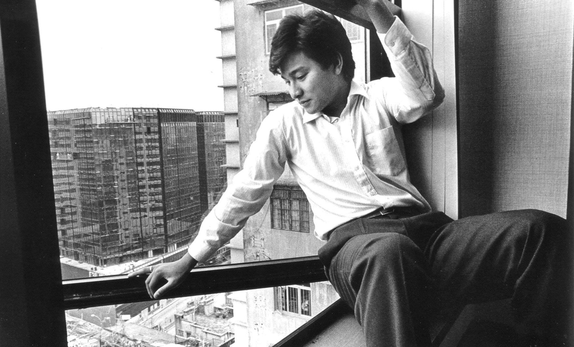 劉德華，演員、歌手，攝於1983年。©盧玉瑩