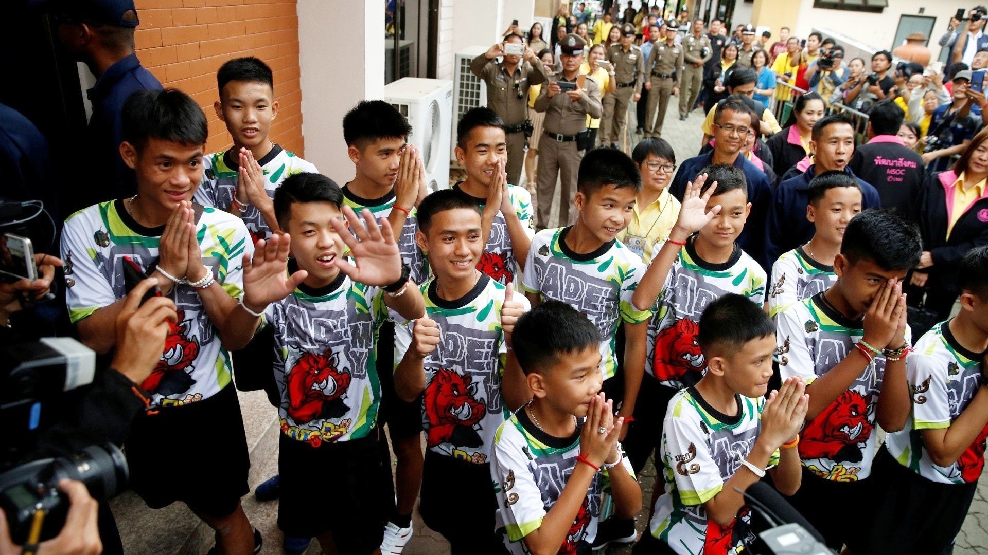 泰國少年足球隊獲救事件將拍成電視劇 每人可獲73萬元 泰國少年足球隊獲救事件將拍成電視劇 每人可獲73萬元