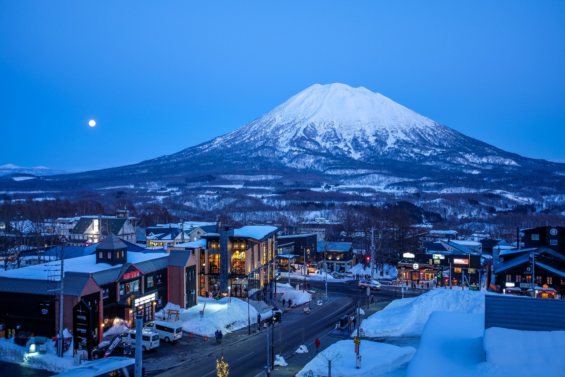 盈大地產在北海道二古世有投資酒店及滑雪場等項目。（視覺中國）