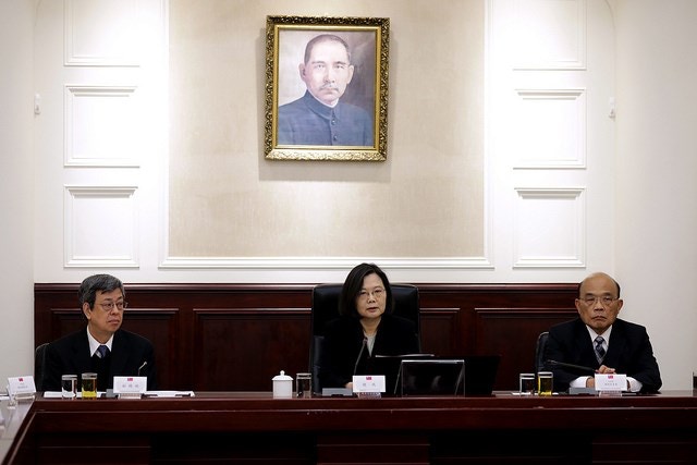 因應反制「一國兩制台灣方案」　蔡英文提指導綱領：防統戰增軍費