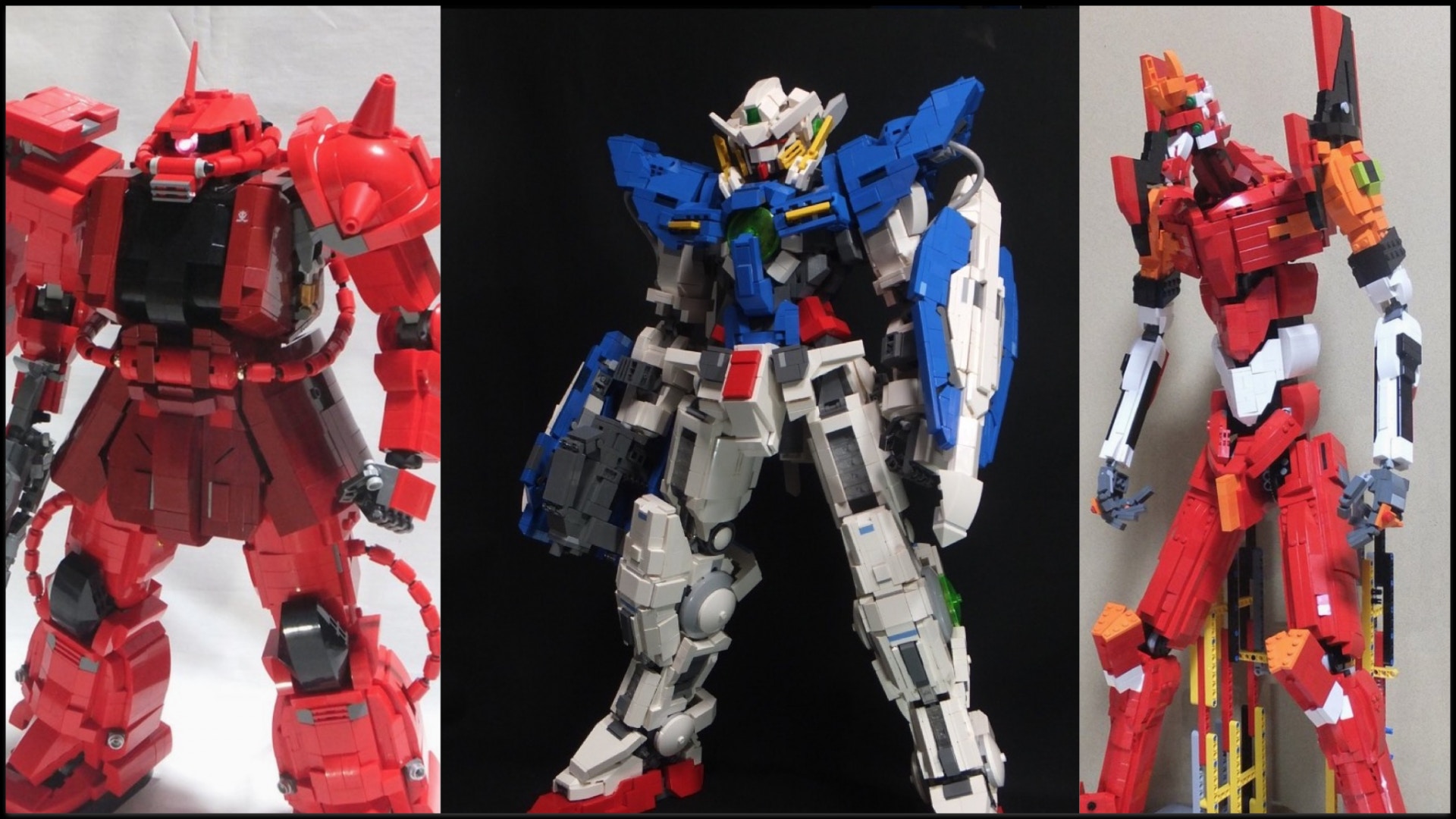 LEGO高手自組能天使高達EVA貳號機巴巴托司圖輯逐隻睇