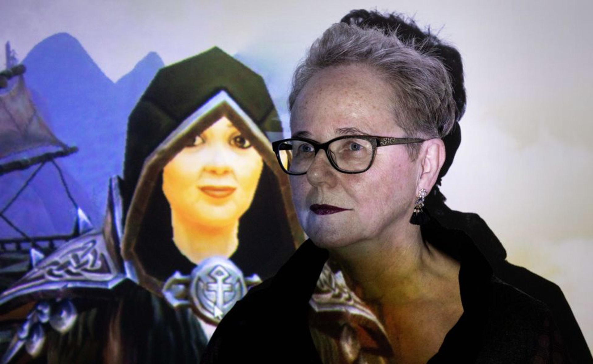退休心理學家Anne Hamill在《魔獸世界》中叫Chit,也是星光公會成員。Anne表示星光公會文化,是會對現實中受挫的人伸出援手。 退休心理學家Anne Hamill在《魔獸世界》中叫Chit,也是星光公會成員。Anne表示星光公會文化,是會對現實中受挫的人伸出援手。