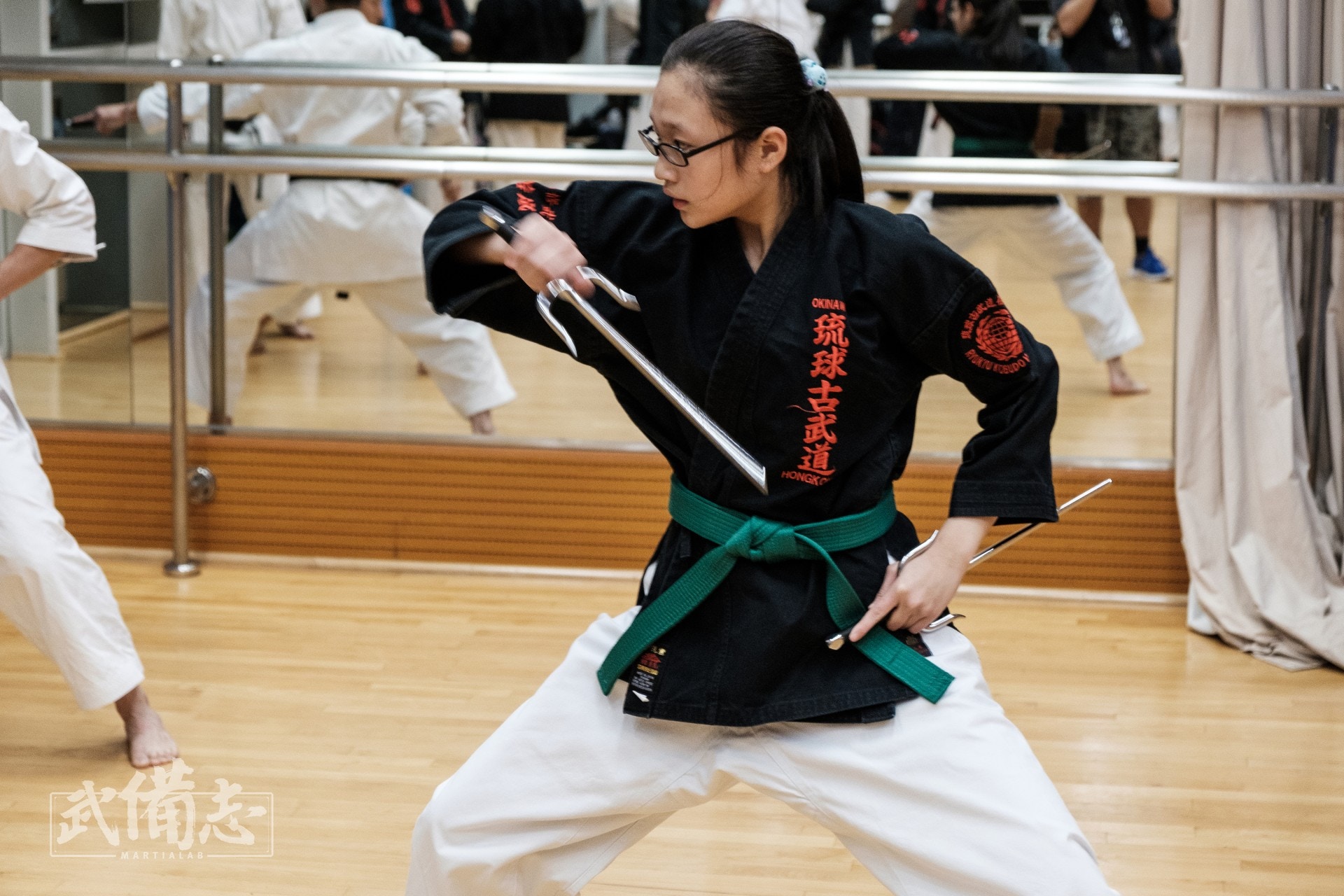 琉球古武道】與日本古武道截然不同兩師範來港推廣沖繩武術