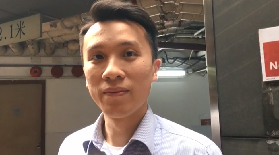 莊先生指，對於店舖將結業感到遺憾。（陳諾希攝）