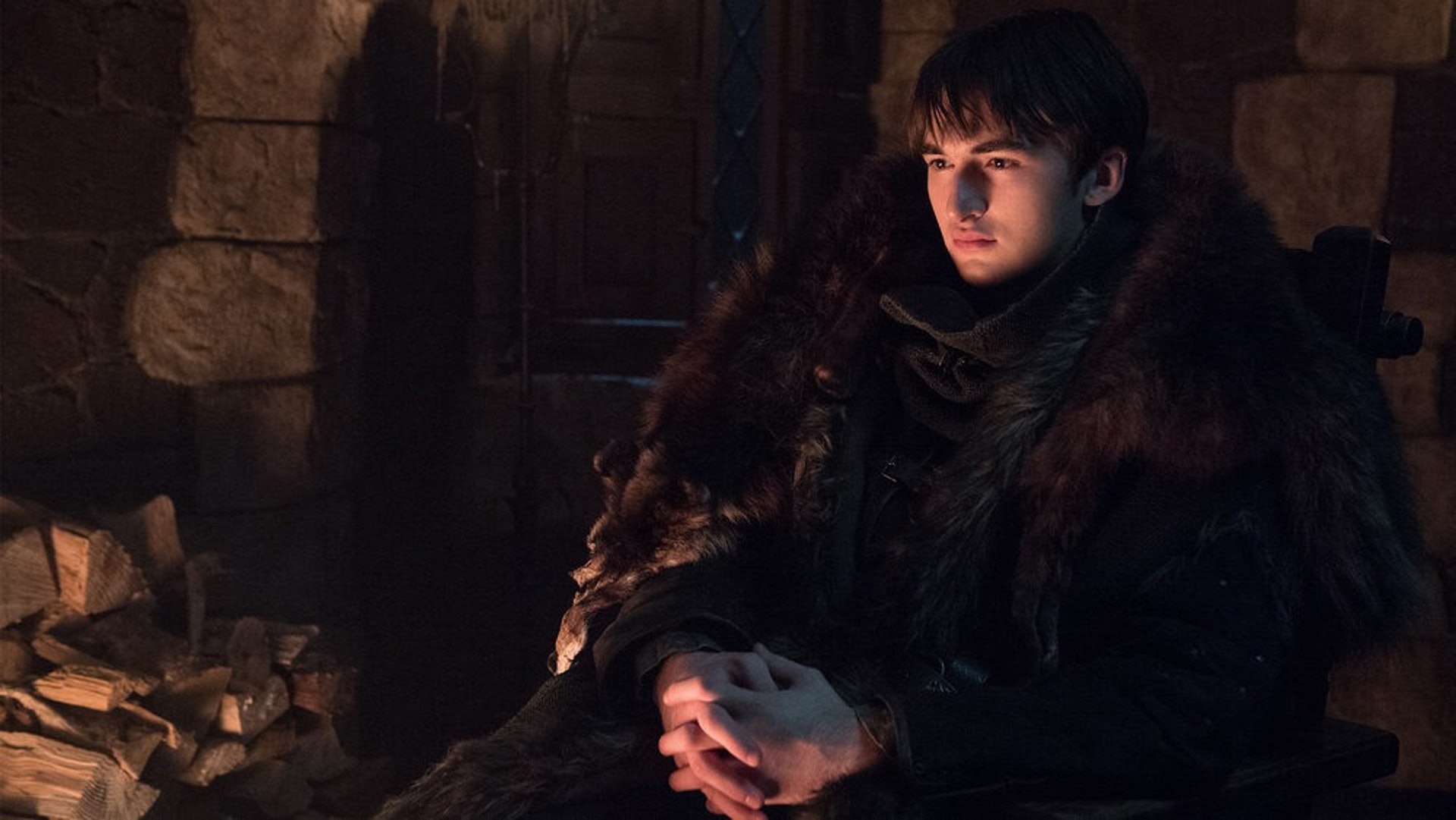 跛腳的「Bran Stark」竟被視為最有機會登上鐵王座的人。（《權力遊戲》劇照）