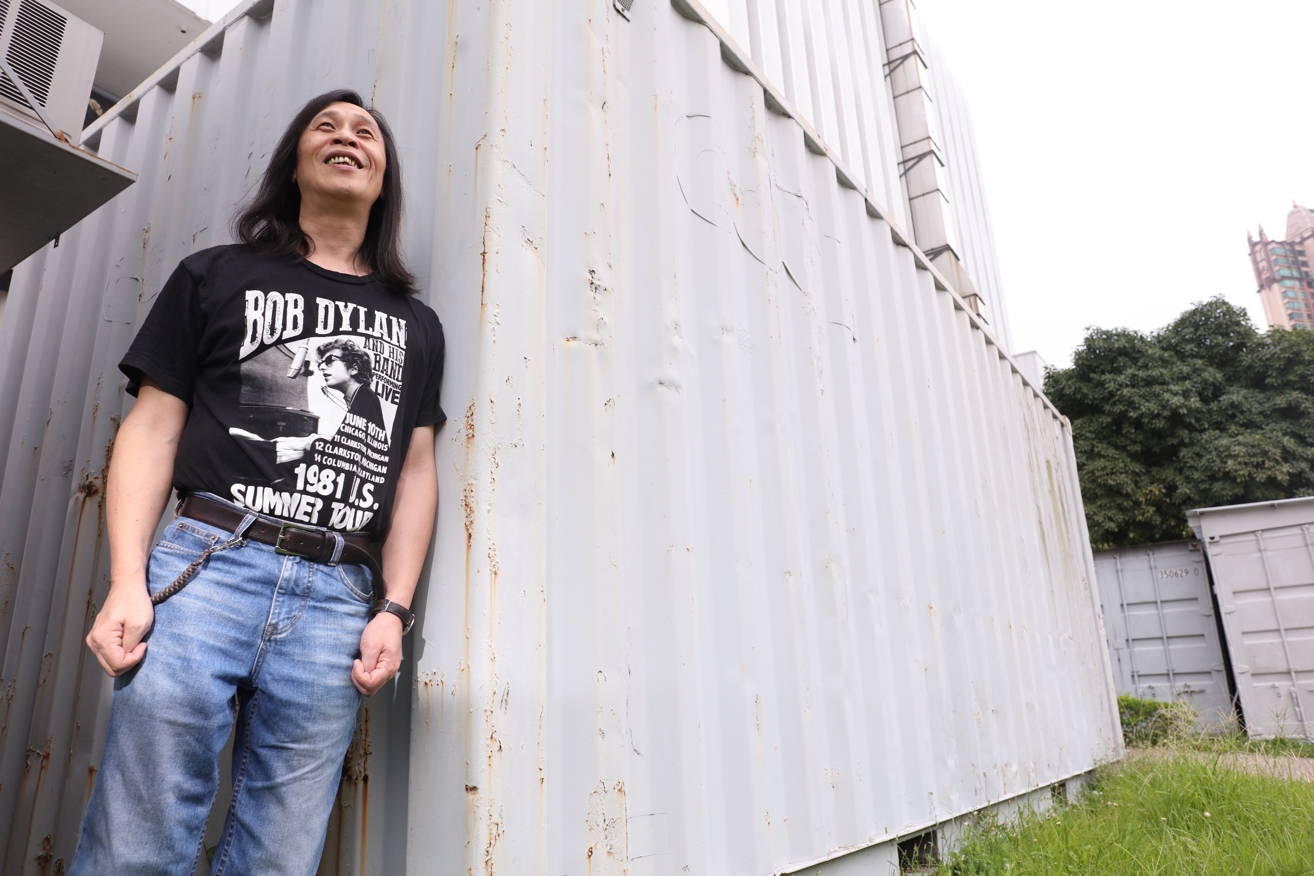 邱禮濤話網上有人評選10大Cult片，一定會引起爭議：「識睇梗係睇Comment啦」。（梁碧玲攝）