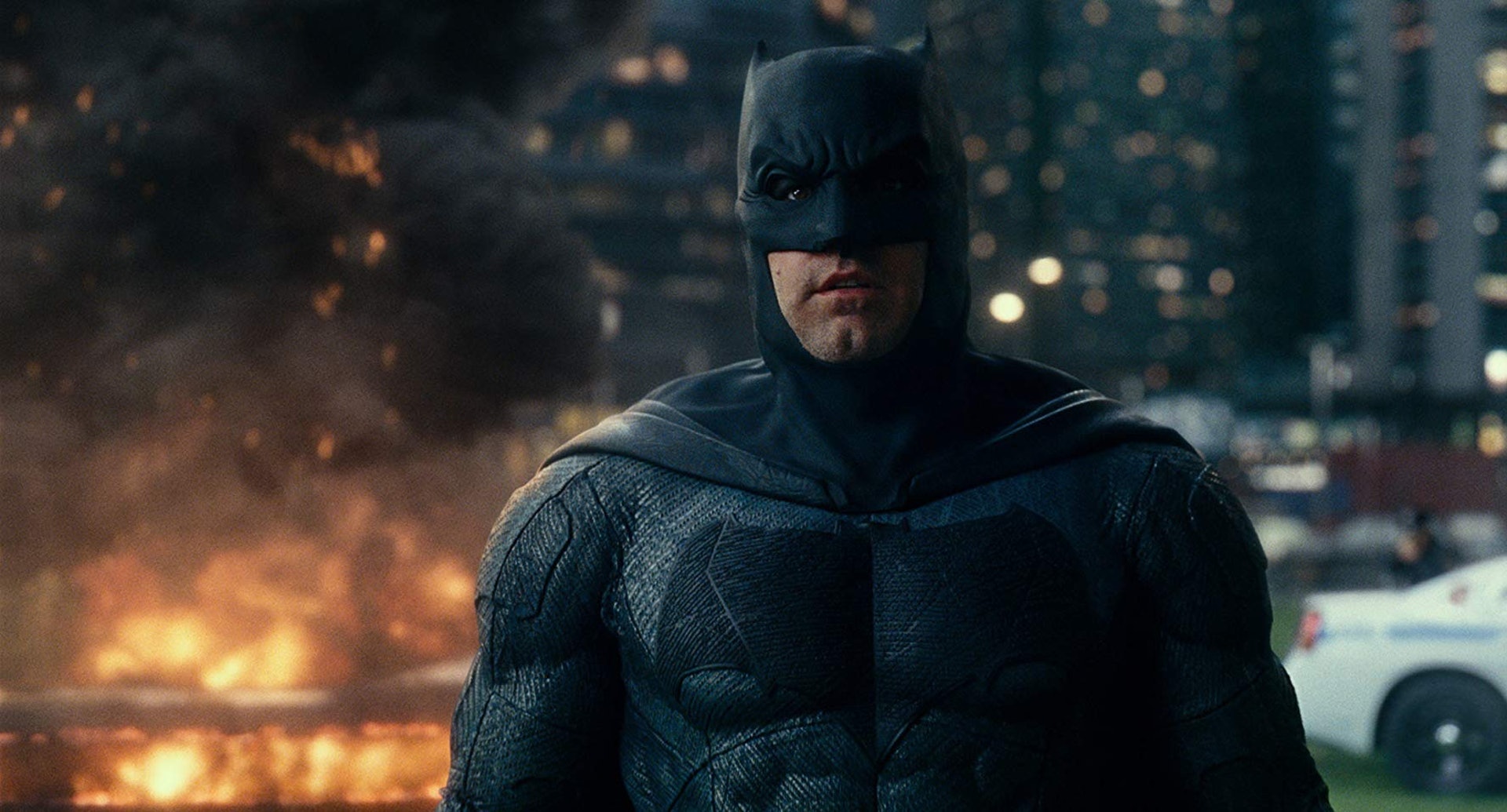 賓艾佛力早前正式宣佈卸任「蝙蝠俠」。（劇照）