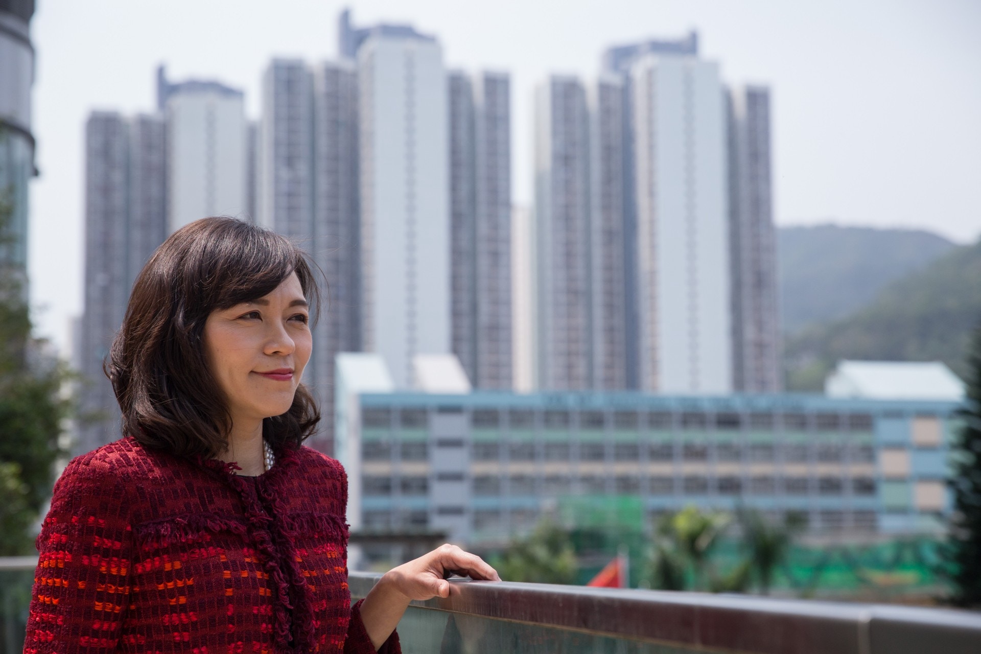 數碼通總裁葉安娜（Anna）指，香港電信商發展5G不用跟隨國家任務，料公司明年下半年推5G。（張浩維攝）