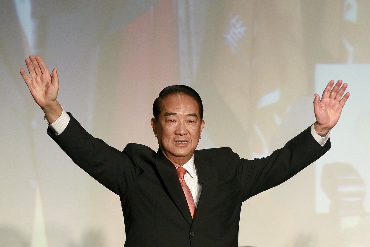 宋楚瑜曾分別在2000年、2012年和2016年參選總統，三次皆落選。（聯合新聞網）