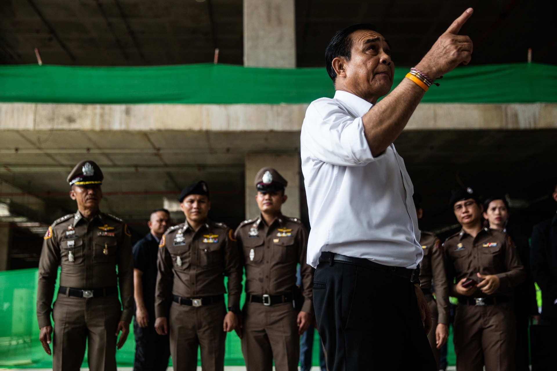 不少泰國年輕人渴望結束巴育的軍政府統治。(Getty Images)