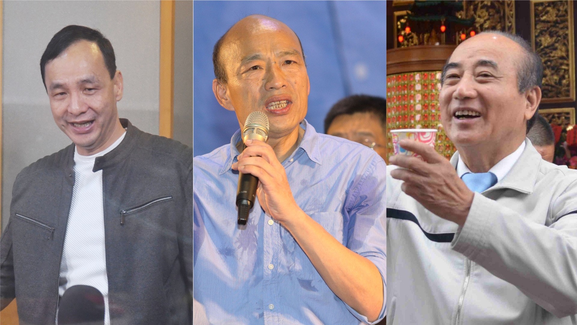 對於有報道指國民黨內屬意提名韓國瑜參選下屆總統,朱立倫指黨內應盡快決定,王金平則指做法令人質疑。