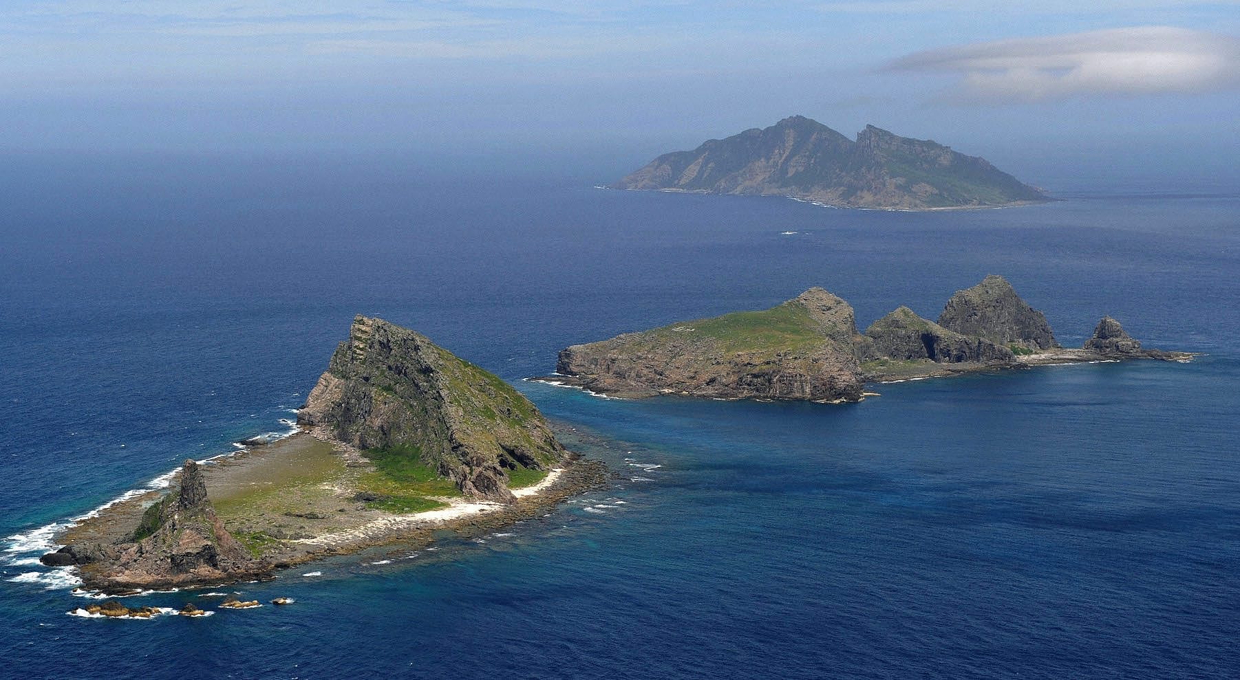 耿爽重申釣魚台及其附屬島嶼自古以來就是中國的固有領土。（視覺中國）