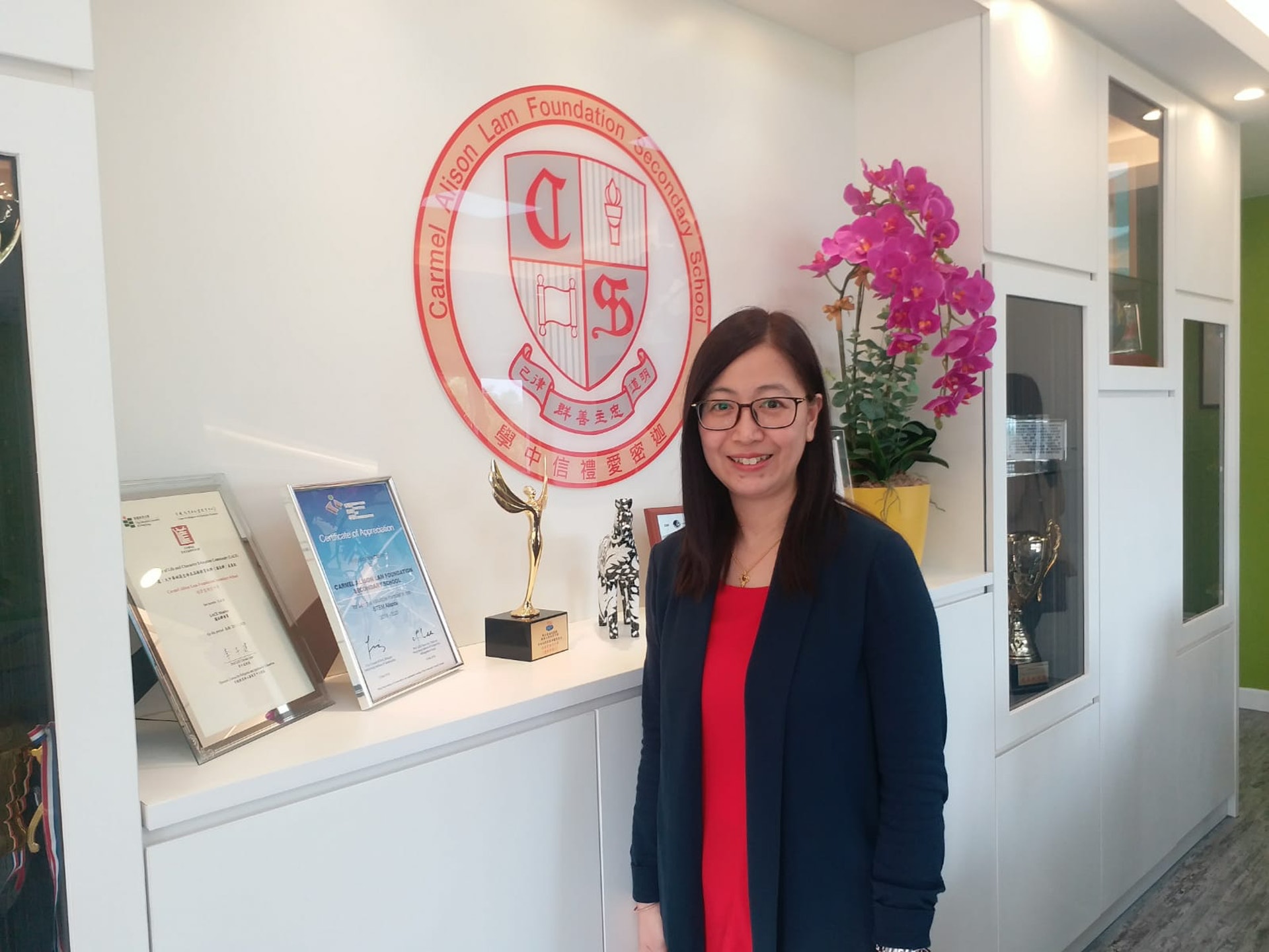 司徒美燕踏足教育界逾20年,她指老師應是學生同路人。(侯彩琳摄) 司徒美燕踏足教育界逾20年,她指老師應是學生同路人。(侯彩琳摄)