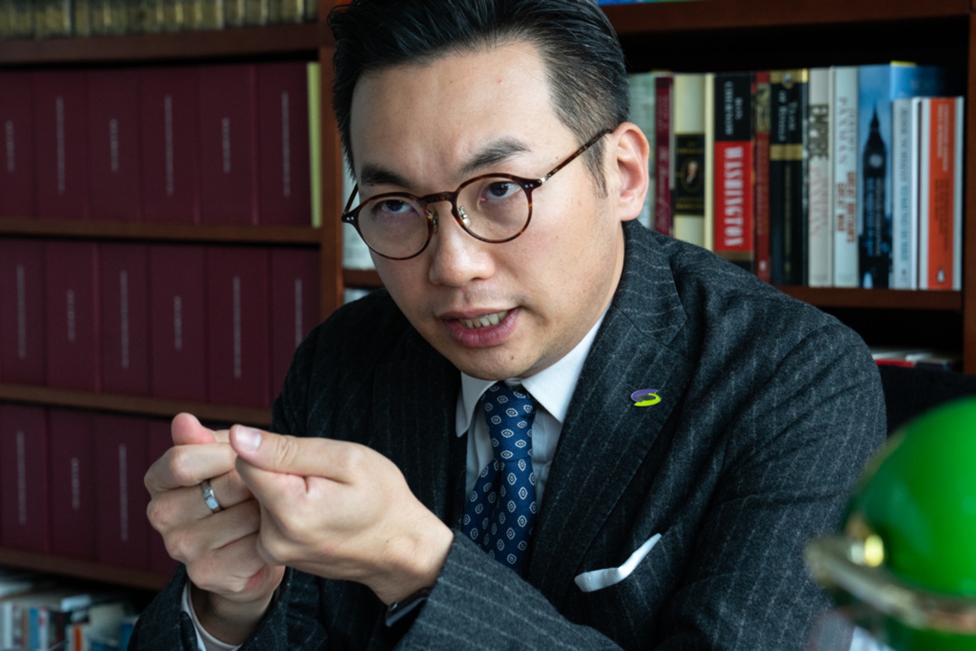 楊岳橋提出的私人草案下月在立法會保安事務委員會討論,草案建議特首有權宣佈「災難狀態」。(資料圖片/吳鍾坤攝) 楊岳橋提出的私人草案下月在立法會保安事務委員會討論,草案建議特首有權宣佈「災難狀態」。(資料圖片/吳鍾坤攝)