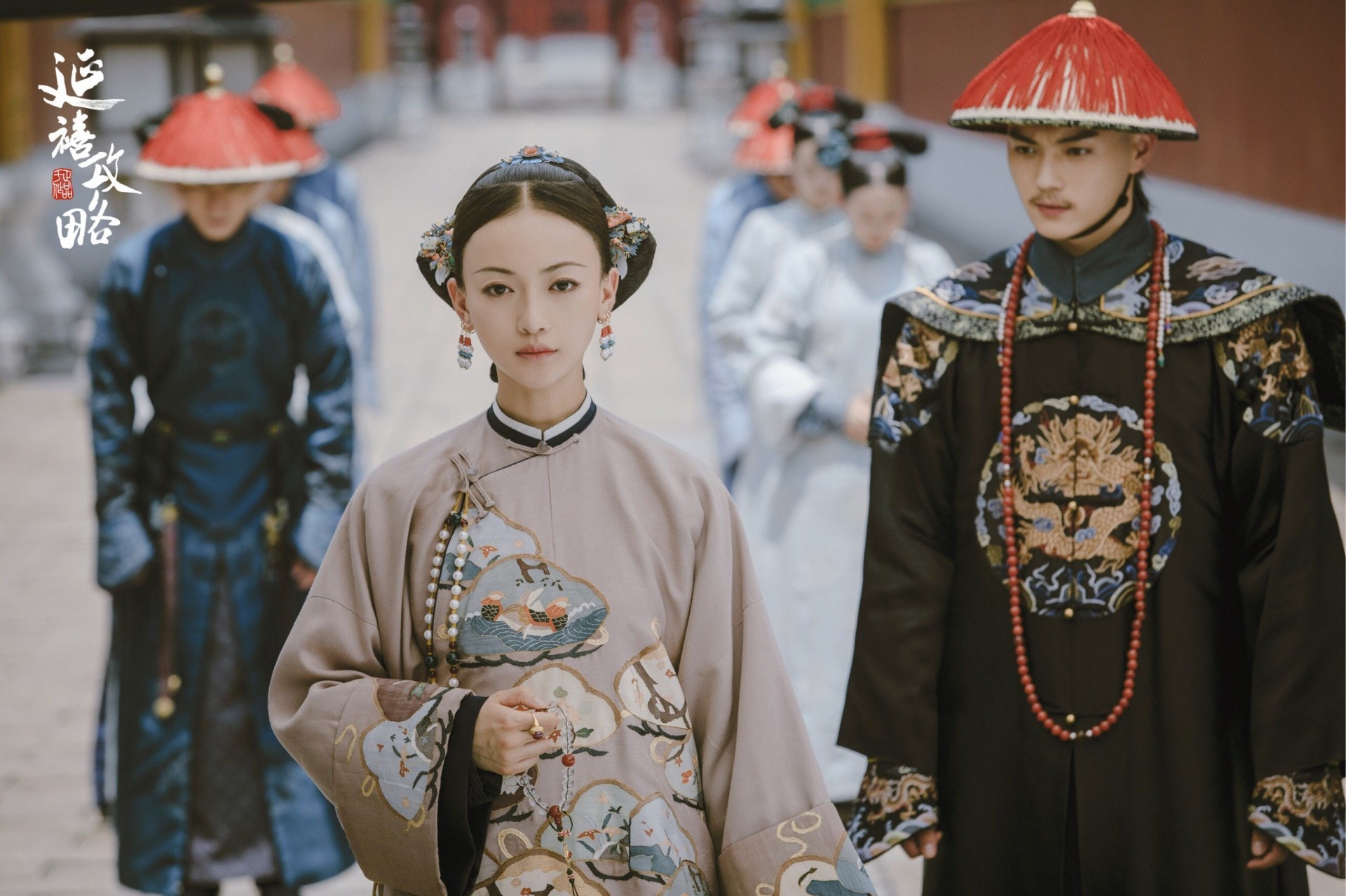 傅恆、魏瓔珞CP（許凱、吳謹言飾）（《延禧攻略》劇照）