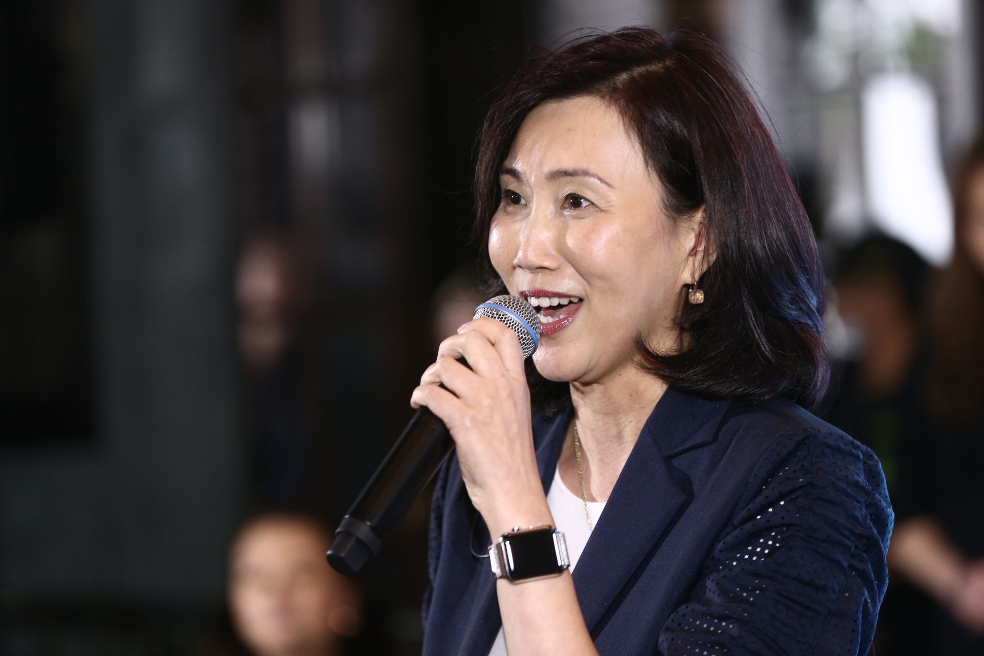 渣打香港一姐禤惠儀表示，虛擬銀行不會以減價戰搶客，認為此舉對市場無益。（羅君豪攝）