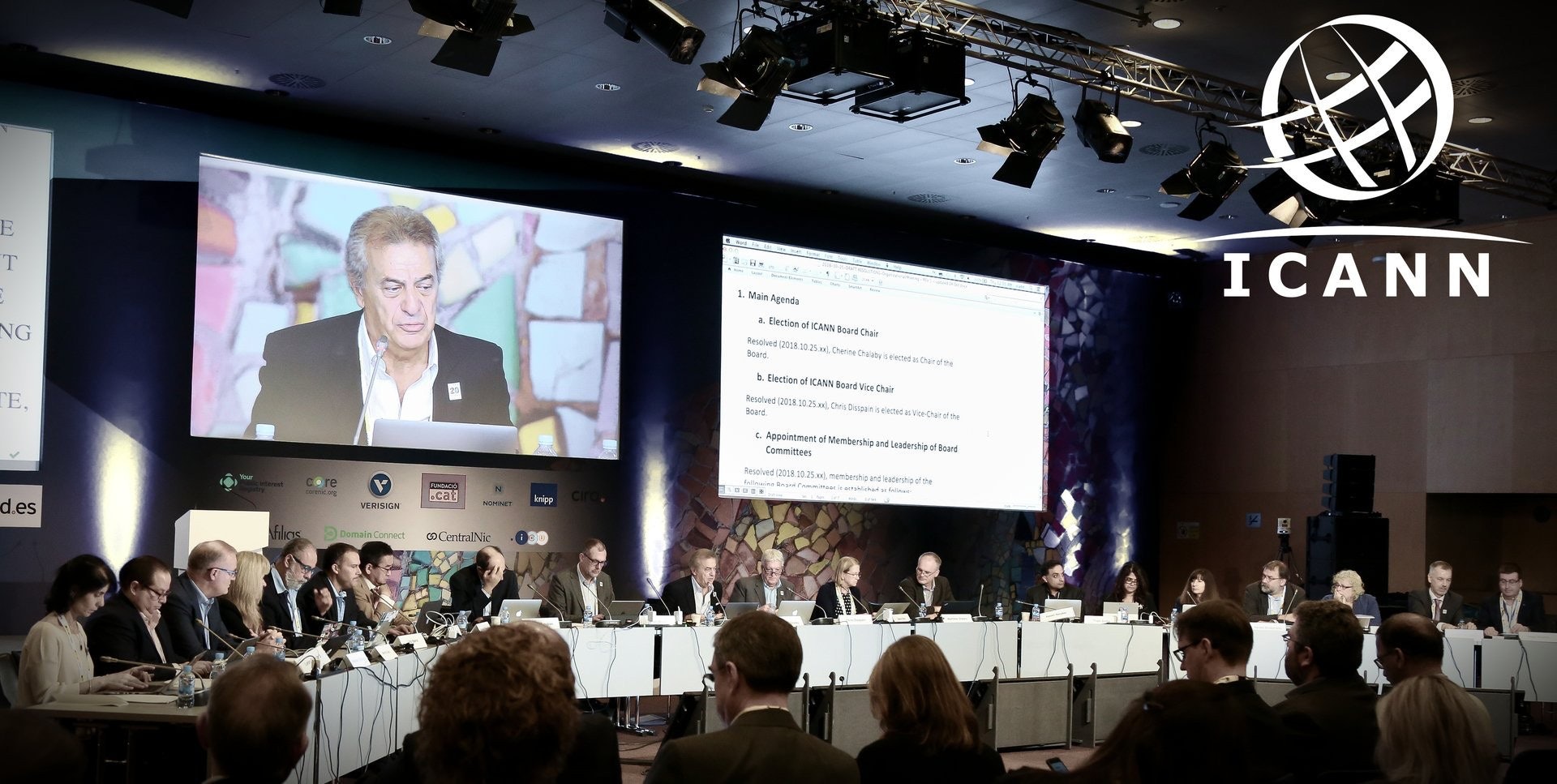 Amazon域名戰爭:國際組織ICANN要求Amazon和南美八國最遲在4月7日交出和解方案。圖為ICANN一個會議。(ICANN Twitter)