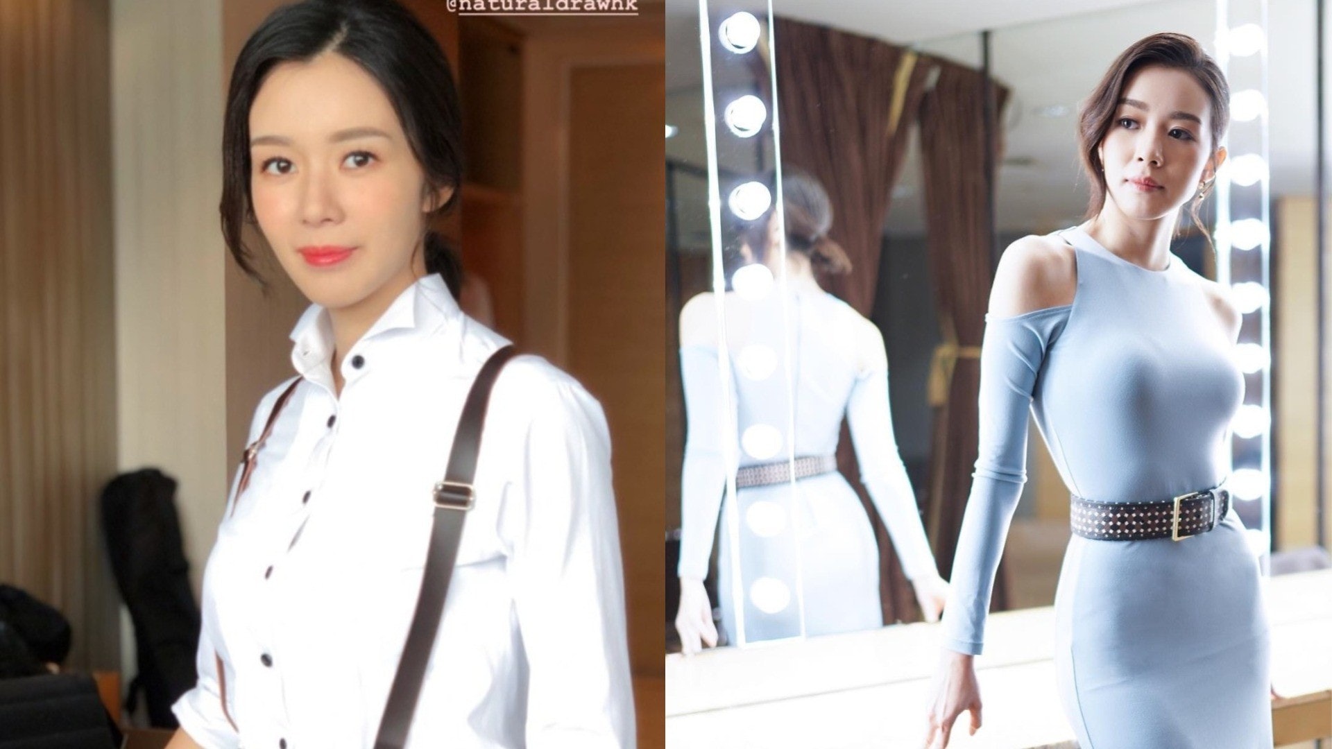 麥明詩着貼身西裝做 兄弟 勁搶鏡三個人服侍補妝派頭似結婚 麥明詩着貼身西裝做 兄弟 勁搶鏡三個人服侍補妝派頭似結婚