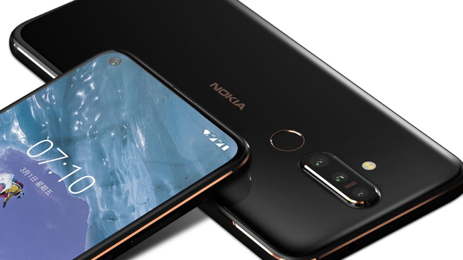nokia 首款開孔屏手機x71 於中國開售 唔使 3000 玩三鏡
