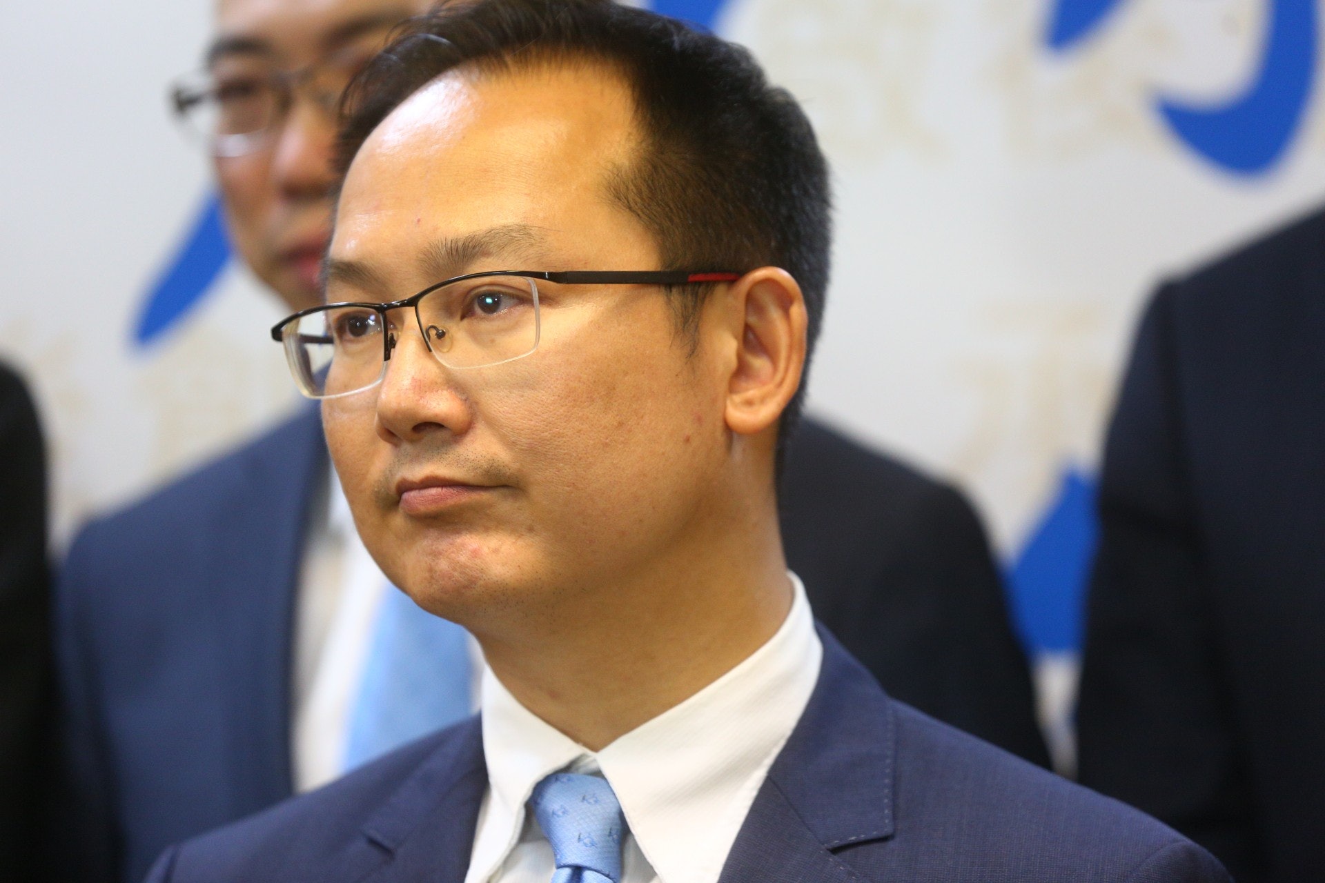 民建聯原任秘書長陳學鋒當選副主席。(歐嘉樂攝) 民建聯原任秘書長陳學鋒當選副主席。(歐嘉樂攝)
