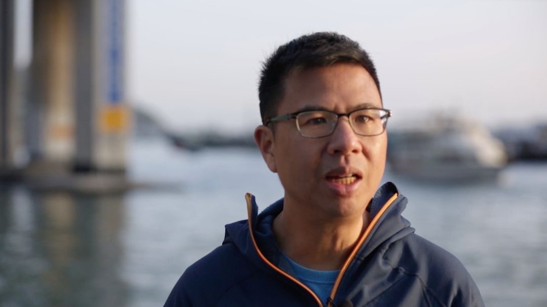 香港海豚保育學會會長洪家耀(一条提供) 香港海豚保育學會會長洪家耀(一条提供)