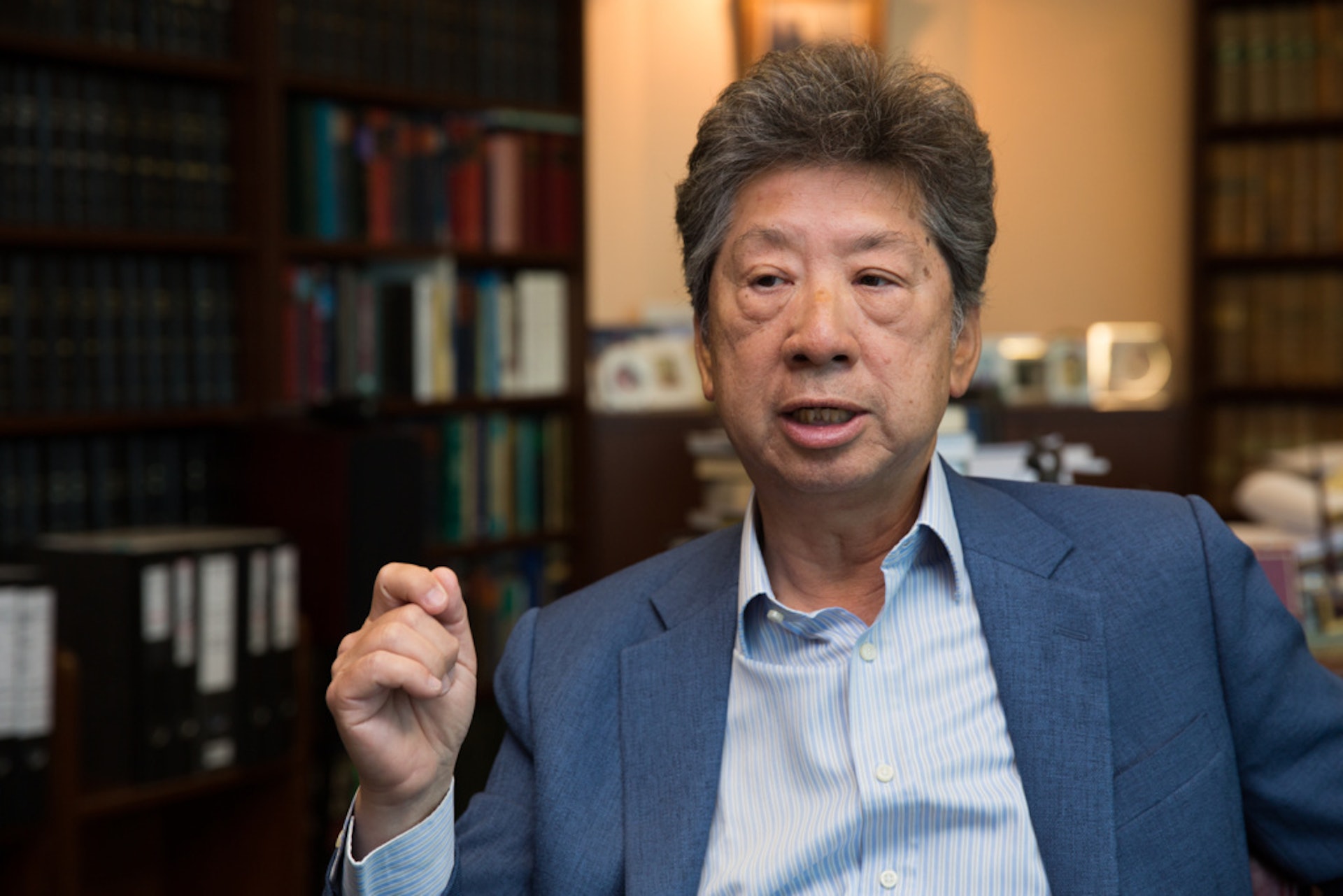 湯家驊認為,抗爭者的政治理念不能凌駕法治。(資料圖片/林若勤攝) 湯家驊認為,抗爭者的政治理念不能凌駕法治。(資料圖片/林若勤攝)