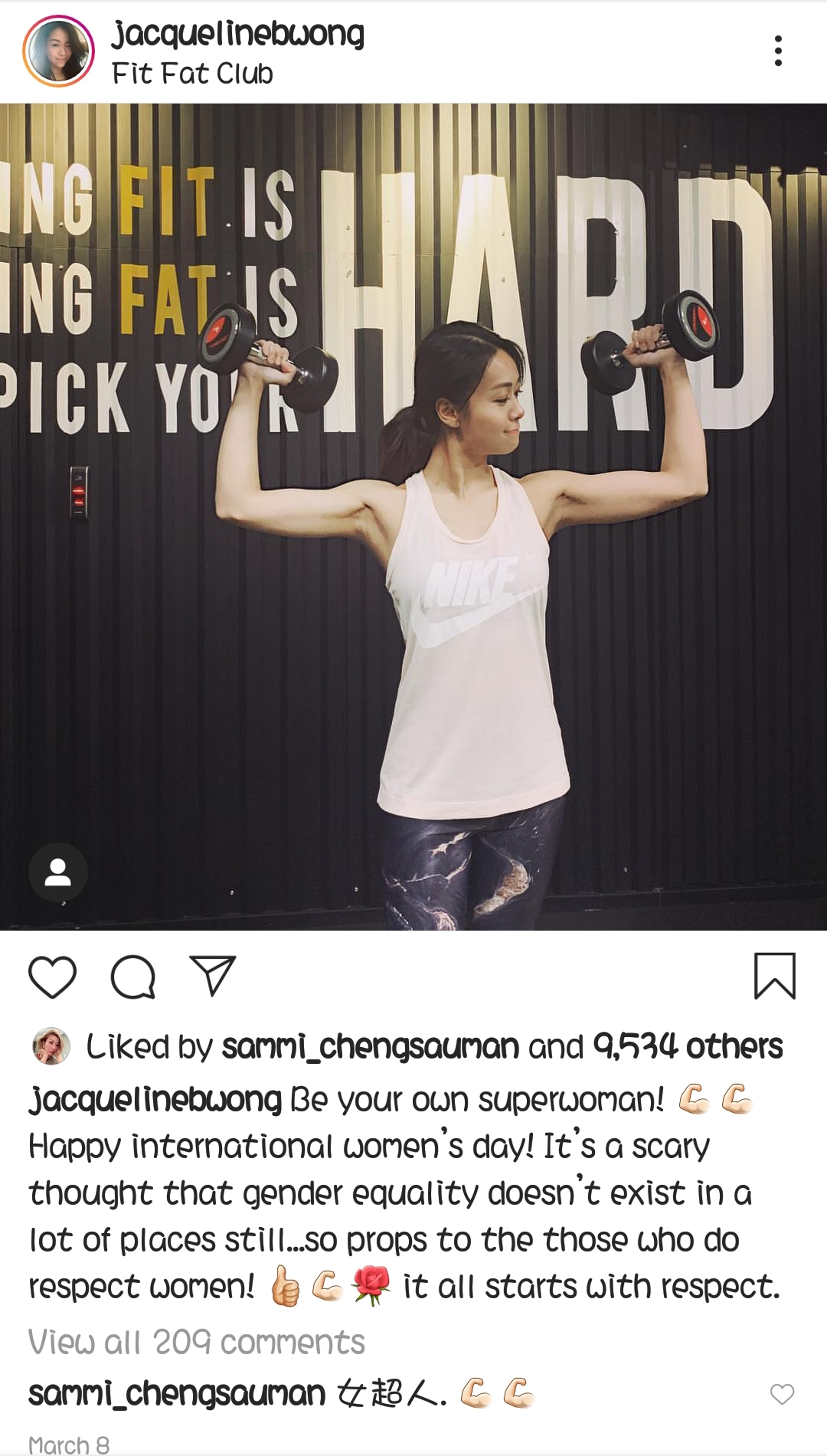 Sammiå¨é»å¿ç©IGçè¨ç¨±è®å°æ¹æ¯å¥³è¶
人ï¼å¯æå°æ¹ç«ç¶æ¯æ
婦ãï¼é»å¿ç©IGï¼