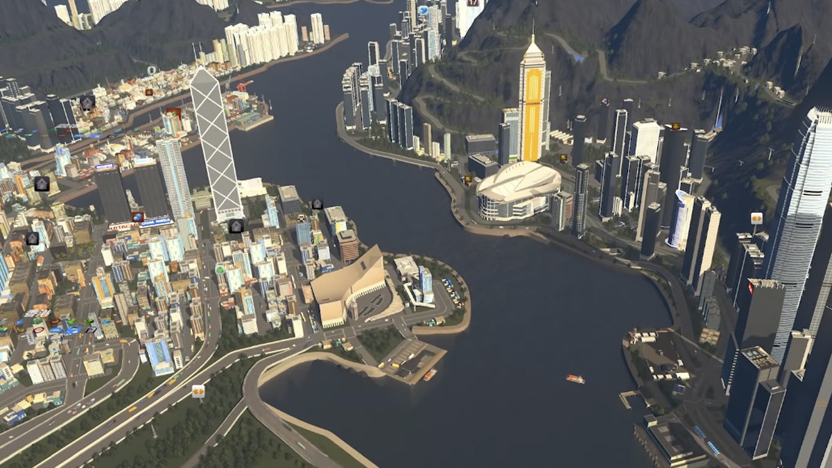 YouTuber用遊戲《Cities: Skylines》神還原香港 網民大讚好高質 YouTuber用遊戲《Cities: Skylines》神還原香港 網民大讚好高質