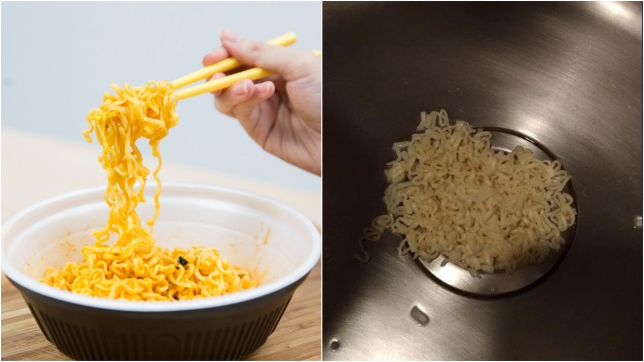 【宵夜悲劇】煮撈麵倒水倒埋成個麵落鋅盤!網民:三秒定律幫到你 【宵夜悲劇】煮撈麵倒水倒埋成個麵落鋅盤!網民:三秒定律幫到你