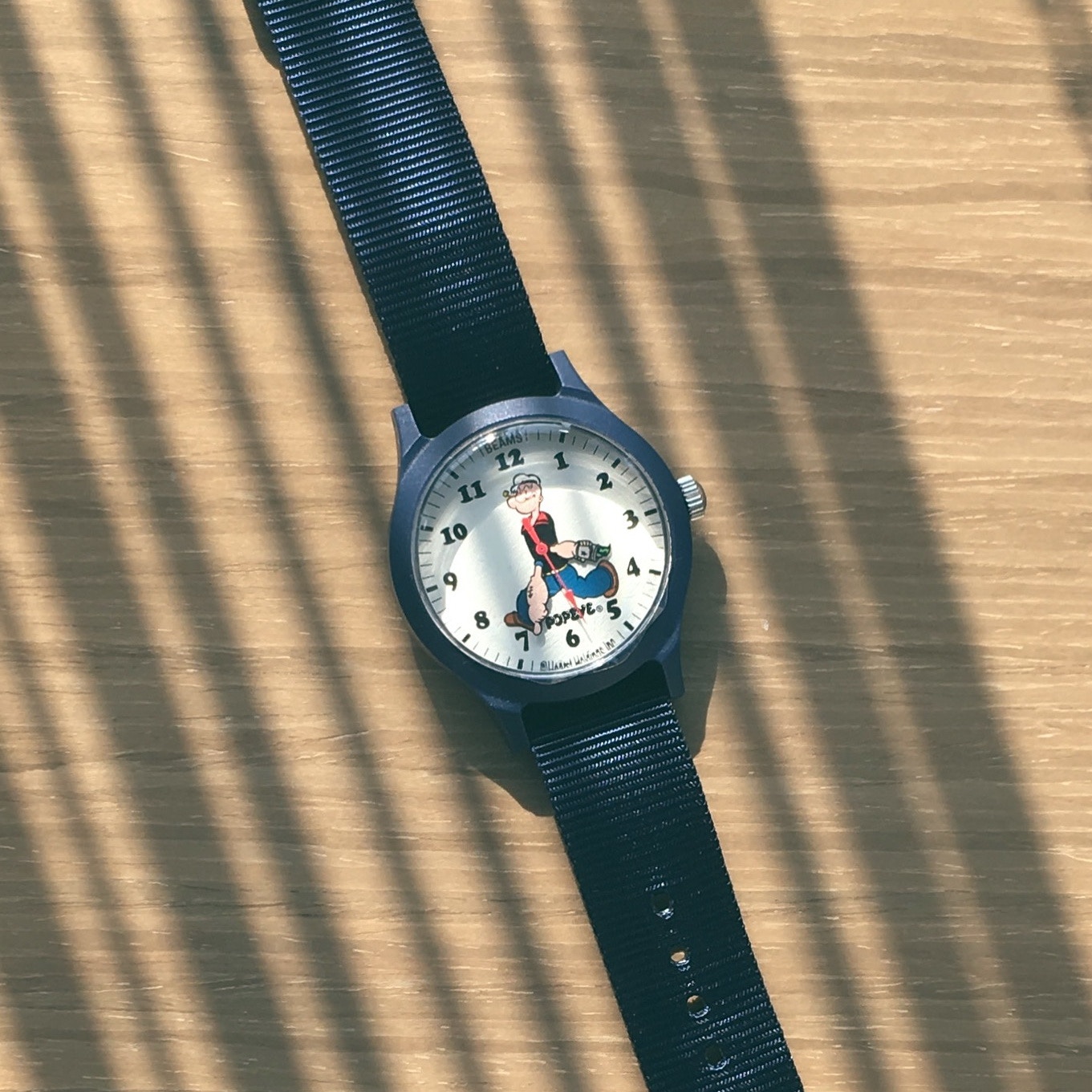 POPEYE × BEAMS コラボ 腕時計 ポパイ ビームス コラボ ウォッチ 時計 POPEYE × BEAMS 40周年 コラボ