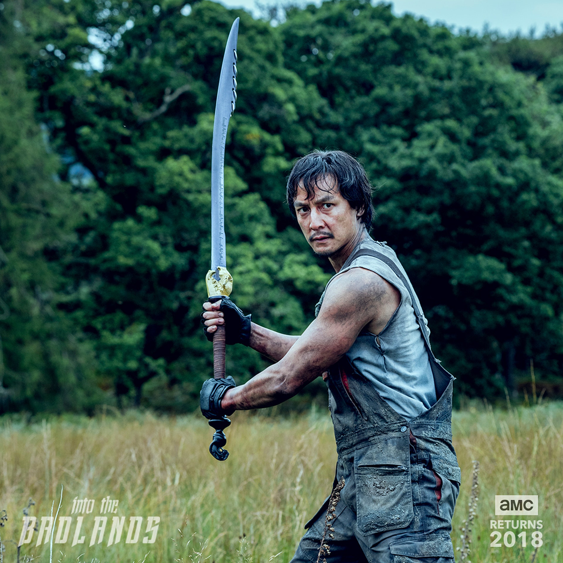 一樣係長髮LOOK,但去年呢張劇照明顯見到Daniel髮量變得稀疏。(劇照) 一樣係長髮LOOK,但去年呢張劇照明顯見到Daniel髮量變得稀疏。(劇照)