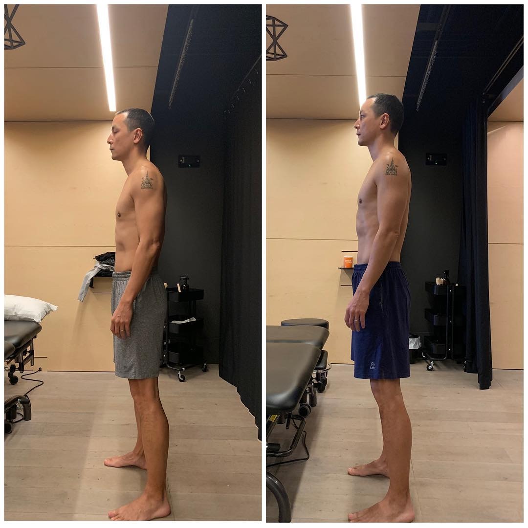 側面睇到個M字真係好明顯……（吳彥祖IG）