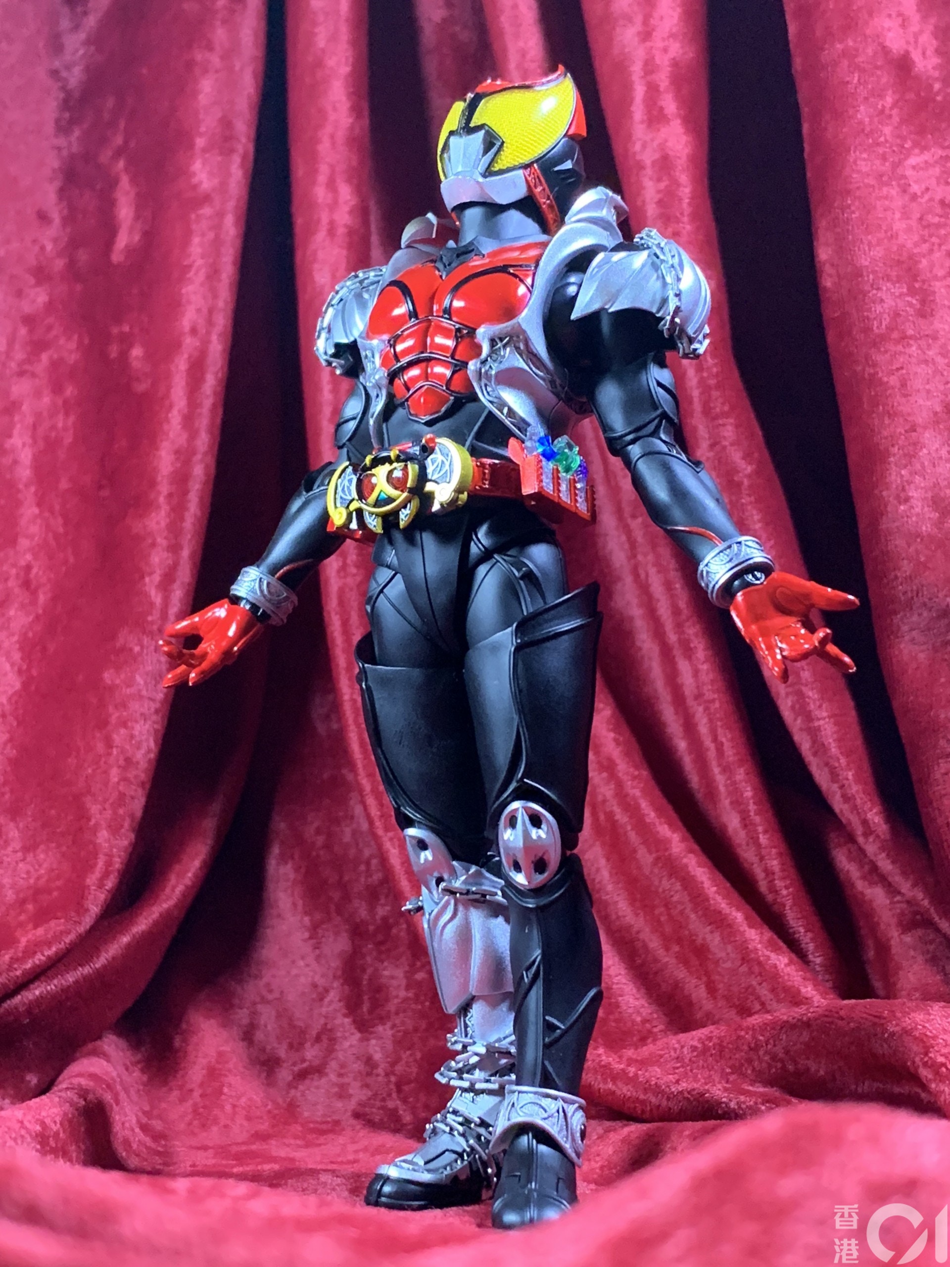 S.H.Figuarts真骨雕幪面超人Kiva SHF月騎figure 開箱試玩